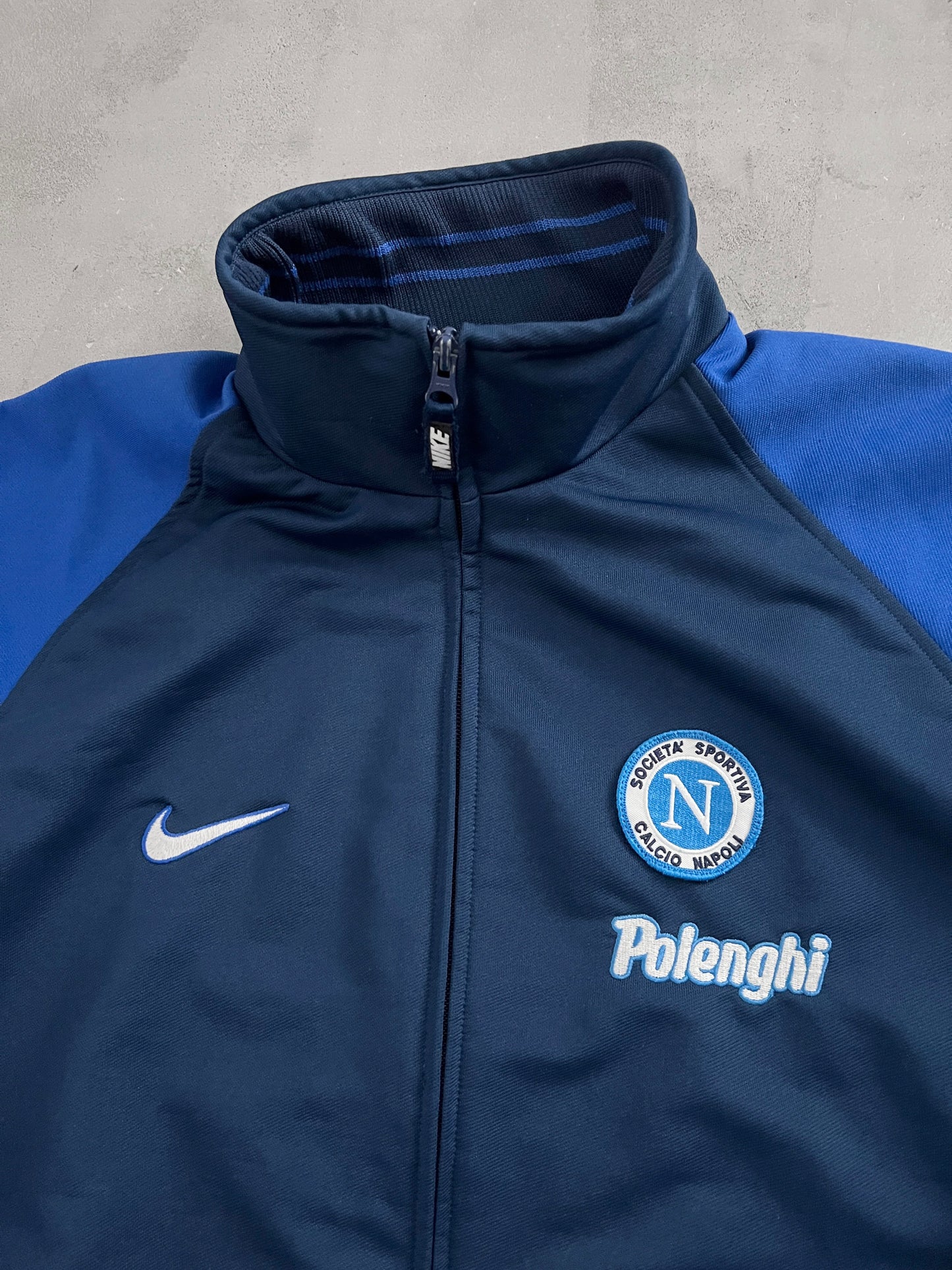 NAVY NIKE SSC NAPOLI JACKET - 1997/1998 - L
