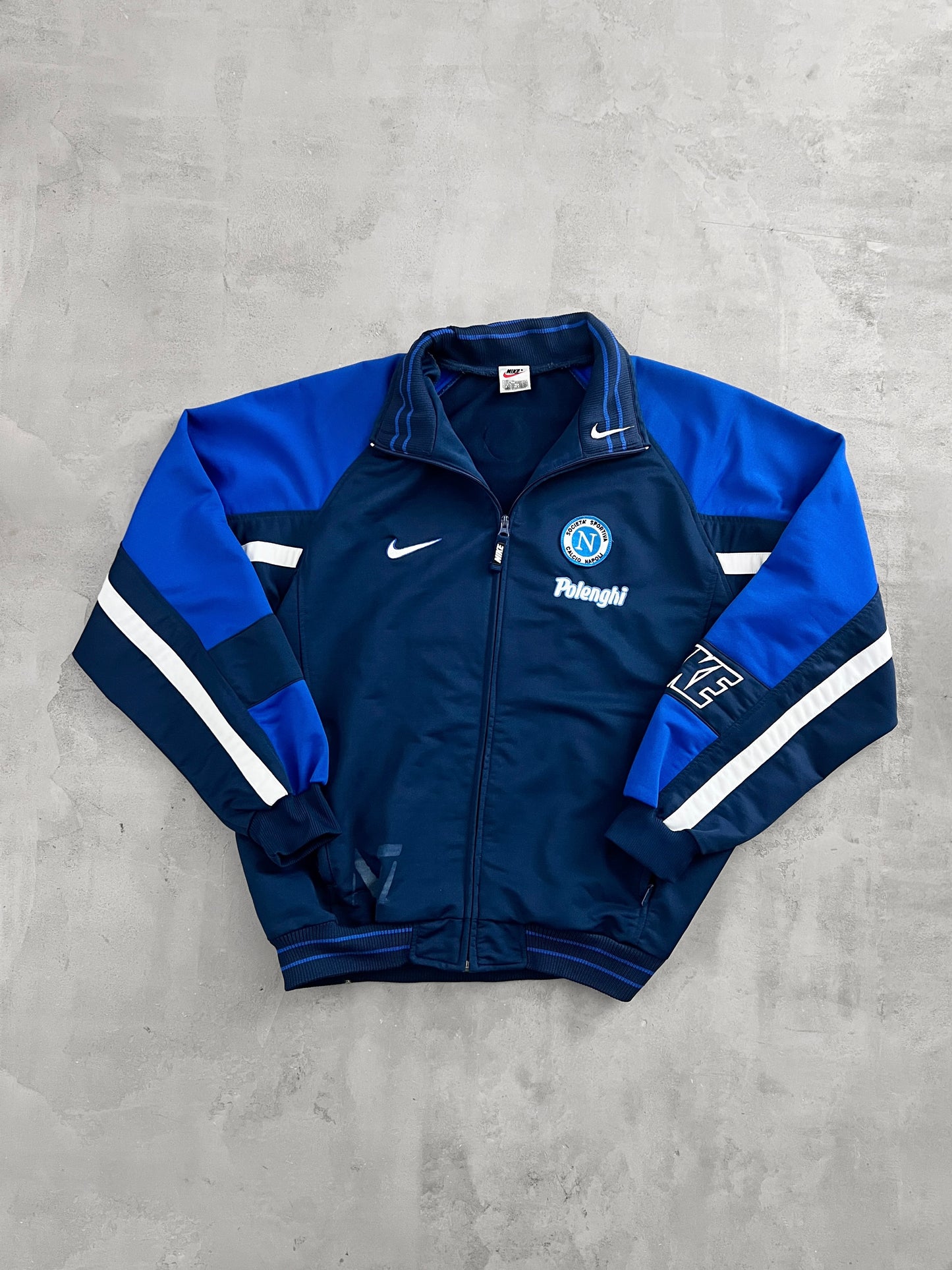 NAVY NIKE SSC NAPOLI JACKET - 1997/1998 - L