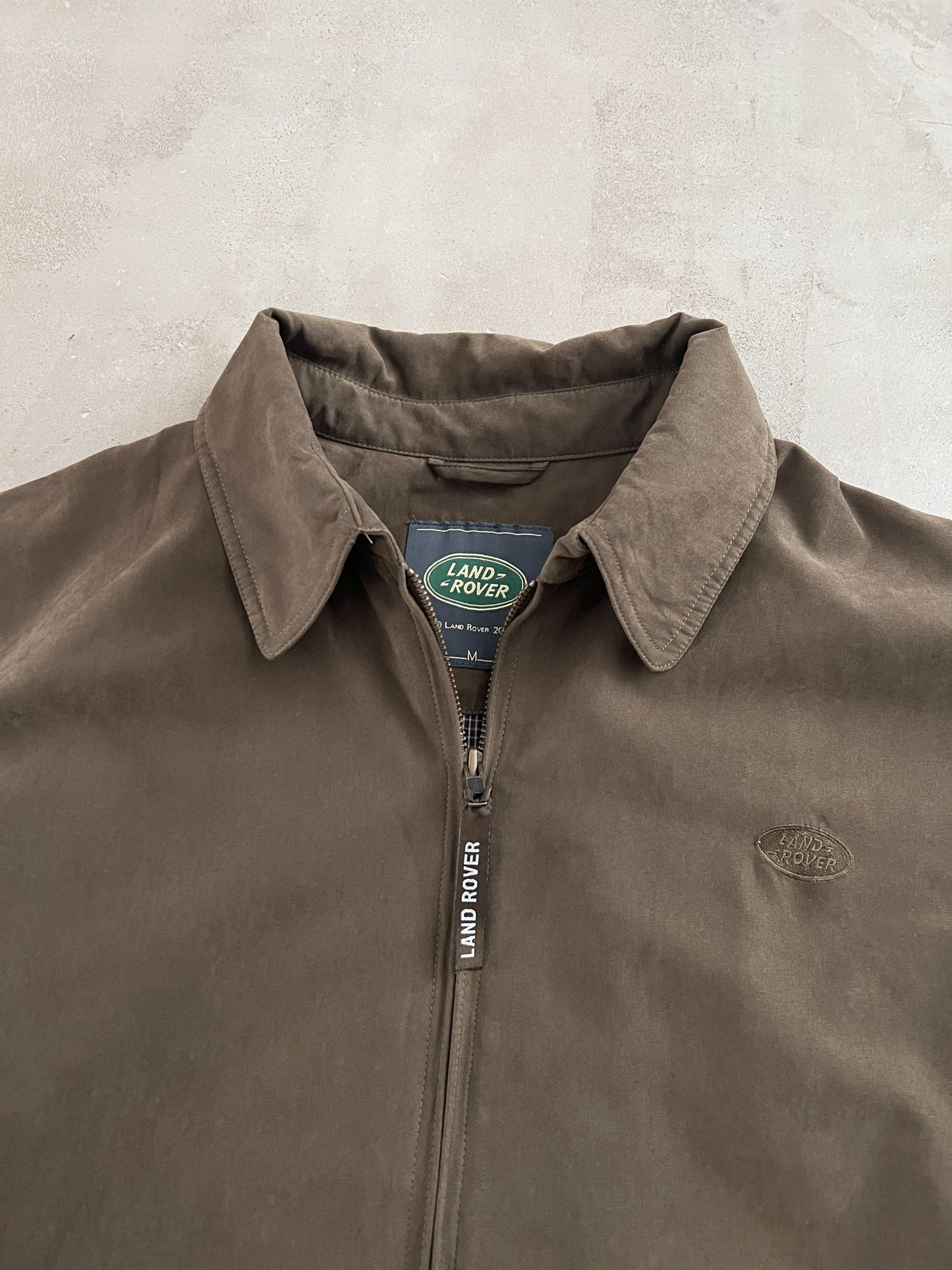 KHAKI LAND ROVER JACKET - 2000S - M/L
