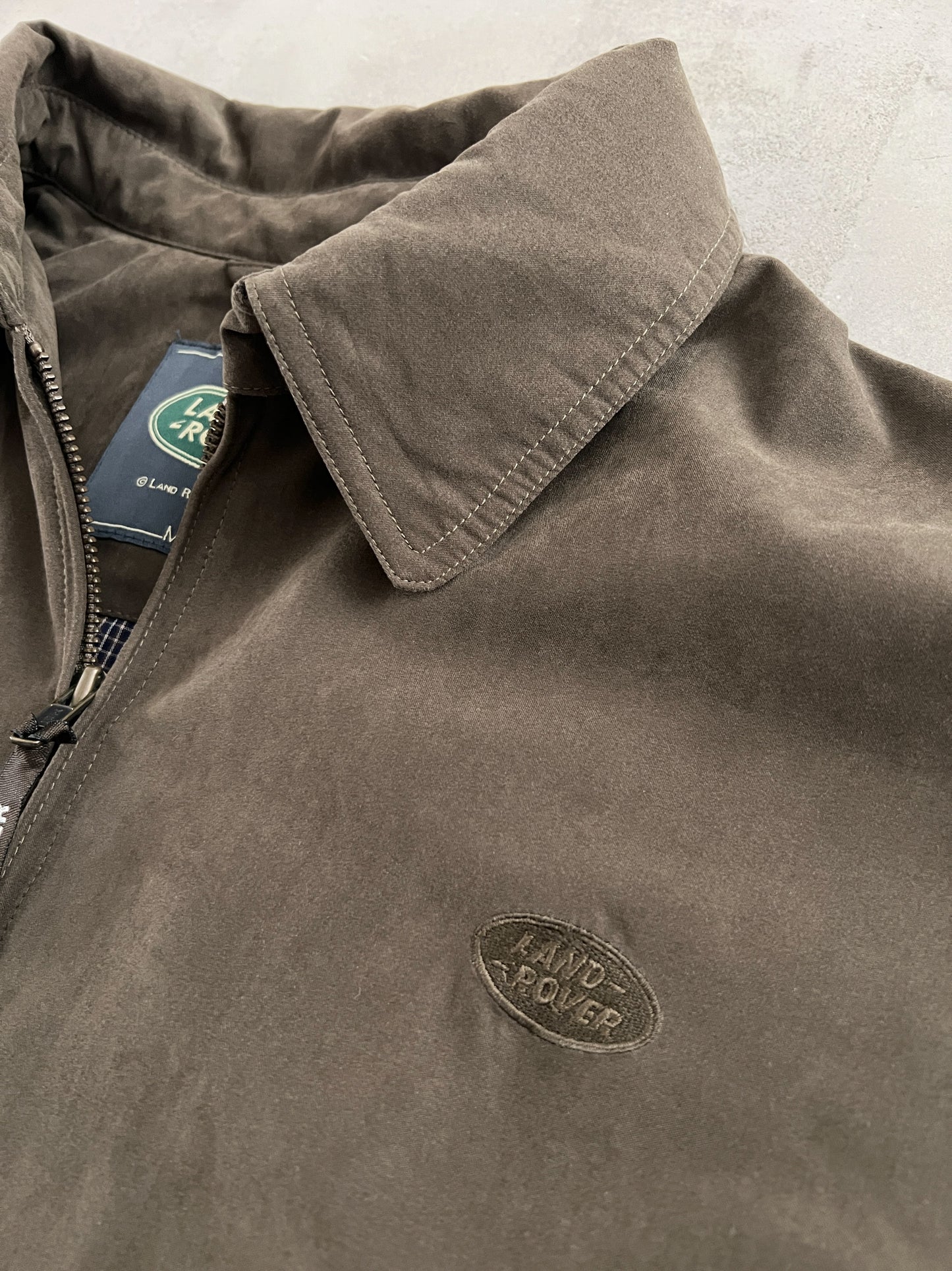 KHAKI LAND ROVER JACKET - 2000S - M/L