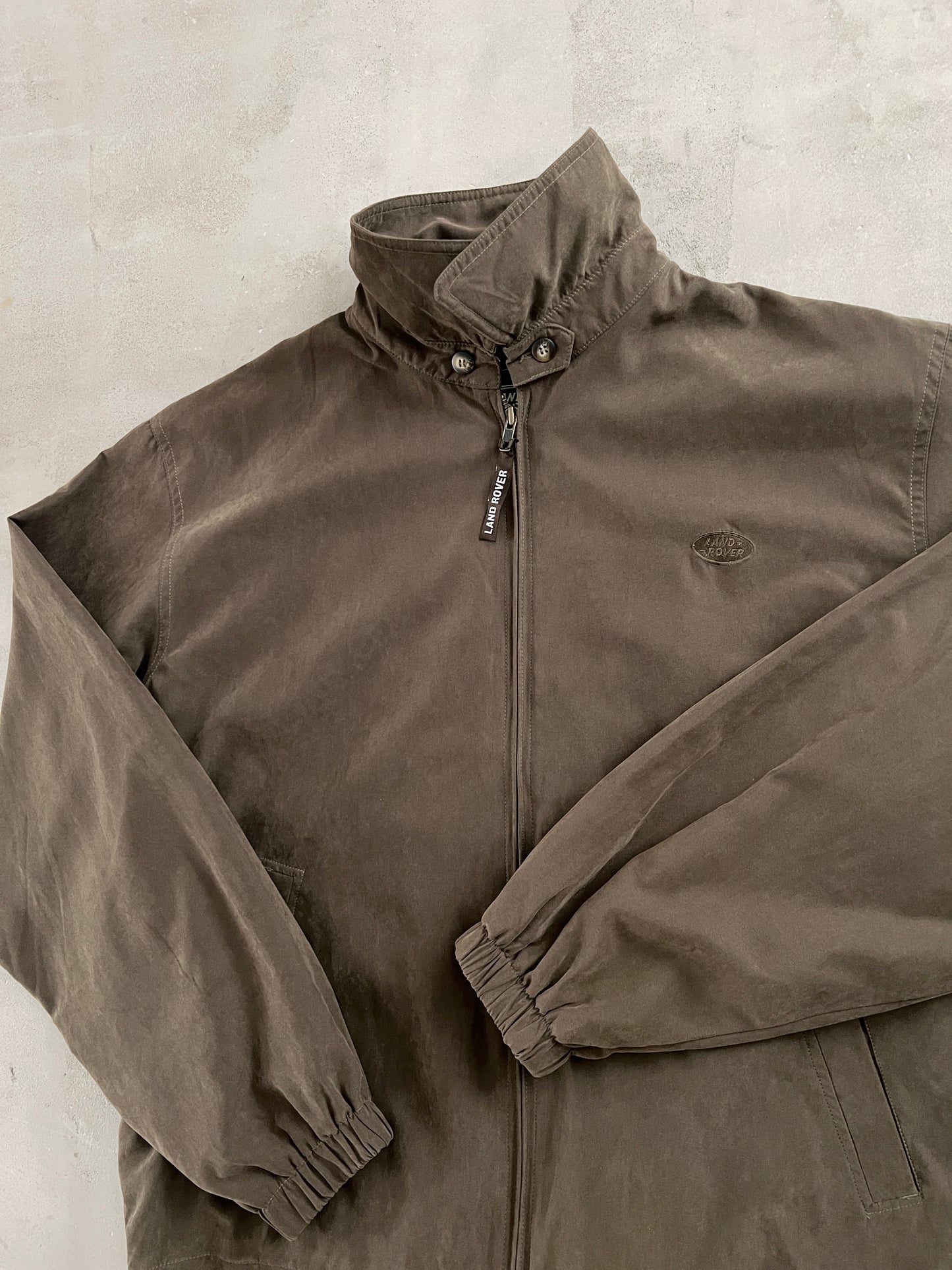 KHAKI LAND ROVER JACKET - 2000S - M/L
