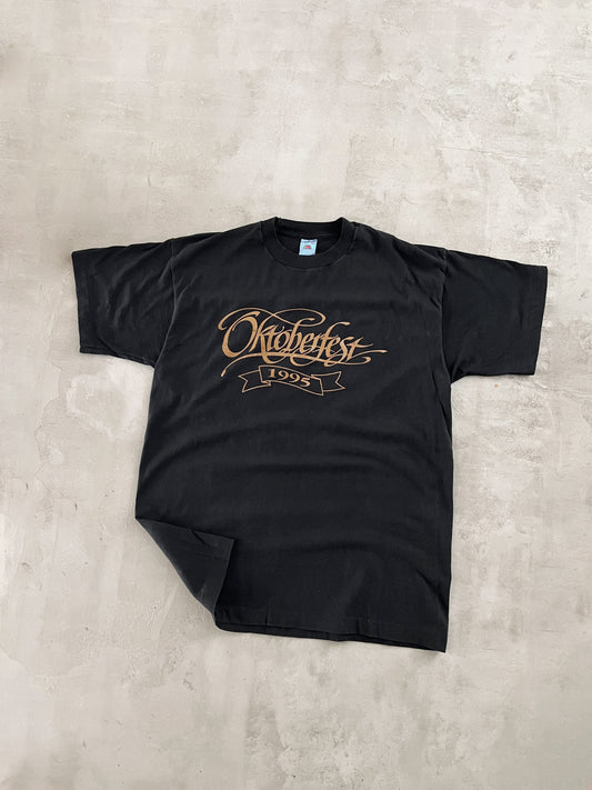BLACK OKTOBERFEST MUNICH TEE - 1995 - L/XL
