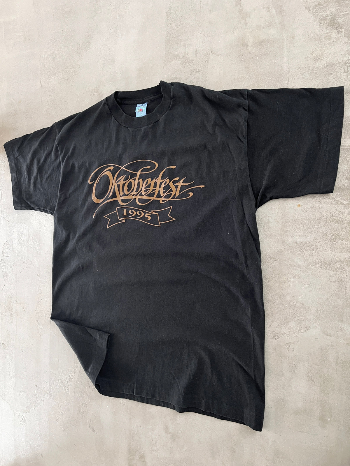 BLACK OKTOBERFEST MUNICH TEE - 1995 - L/XL