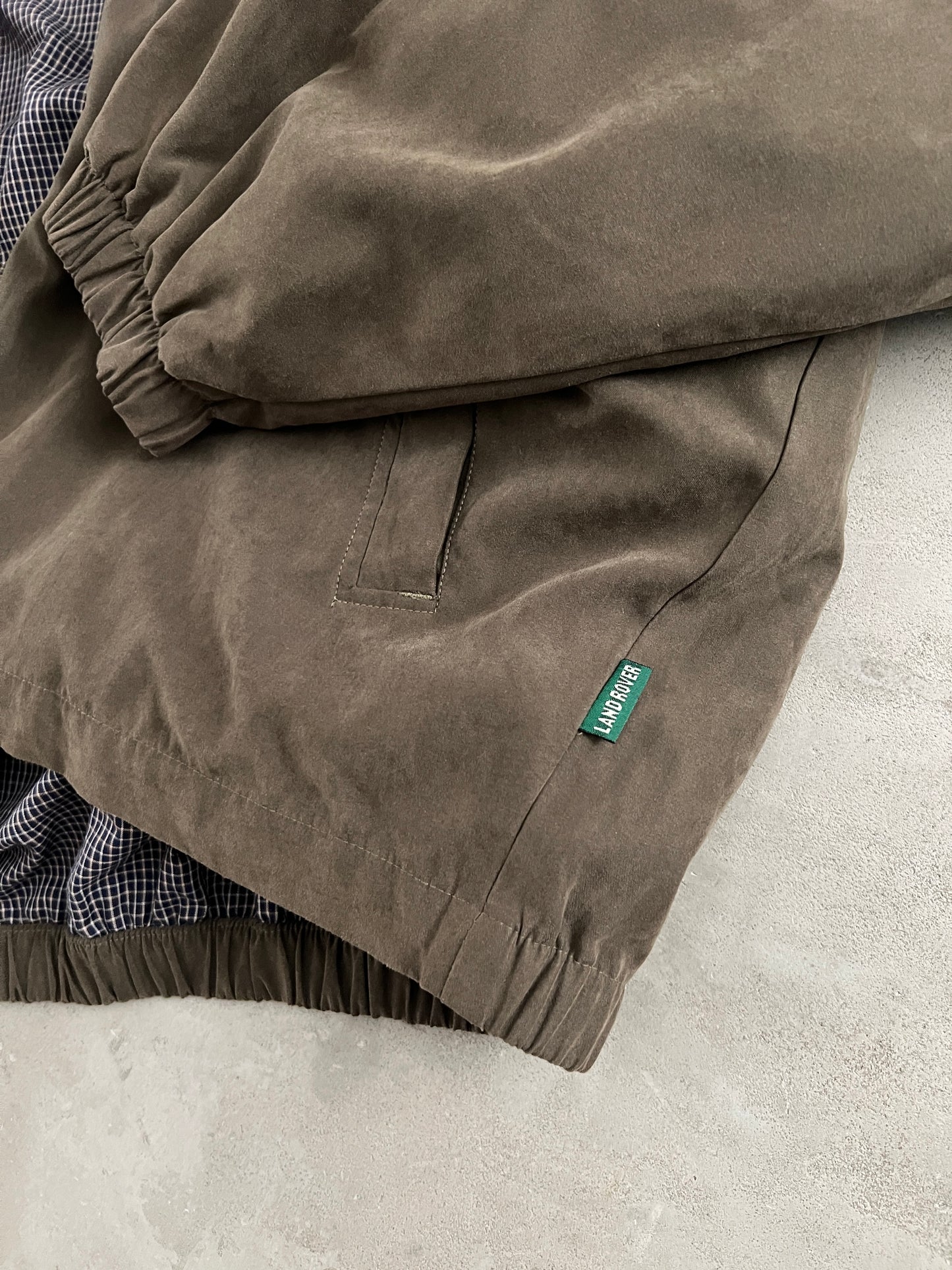 KHAKI LAND ROVER JACKET - 2000S - M/L