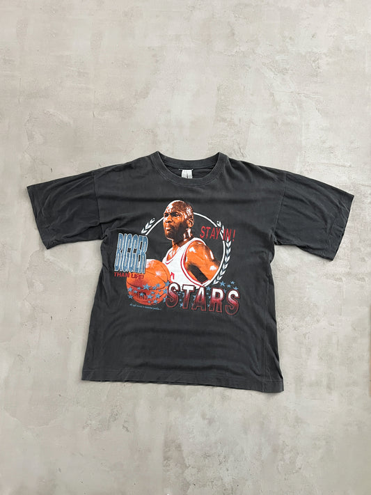 GREY MICHAEL JORDAN TEE - 1990S - M