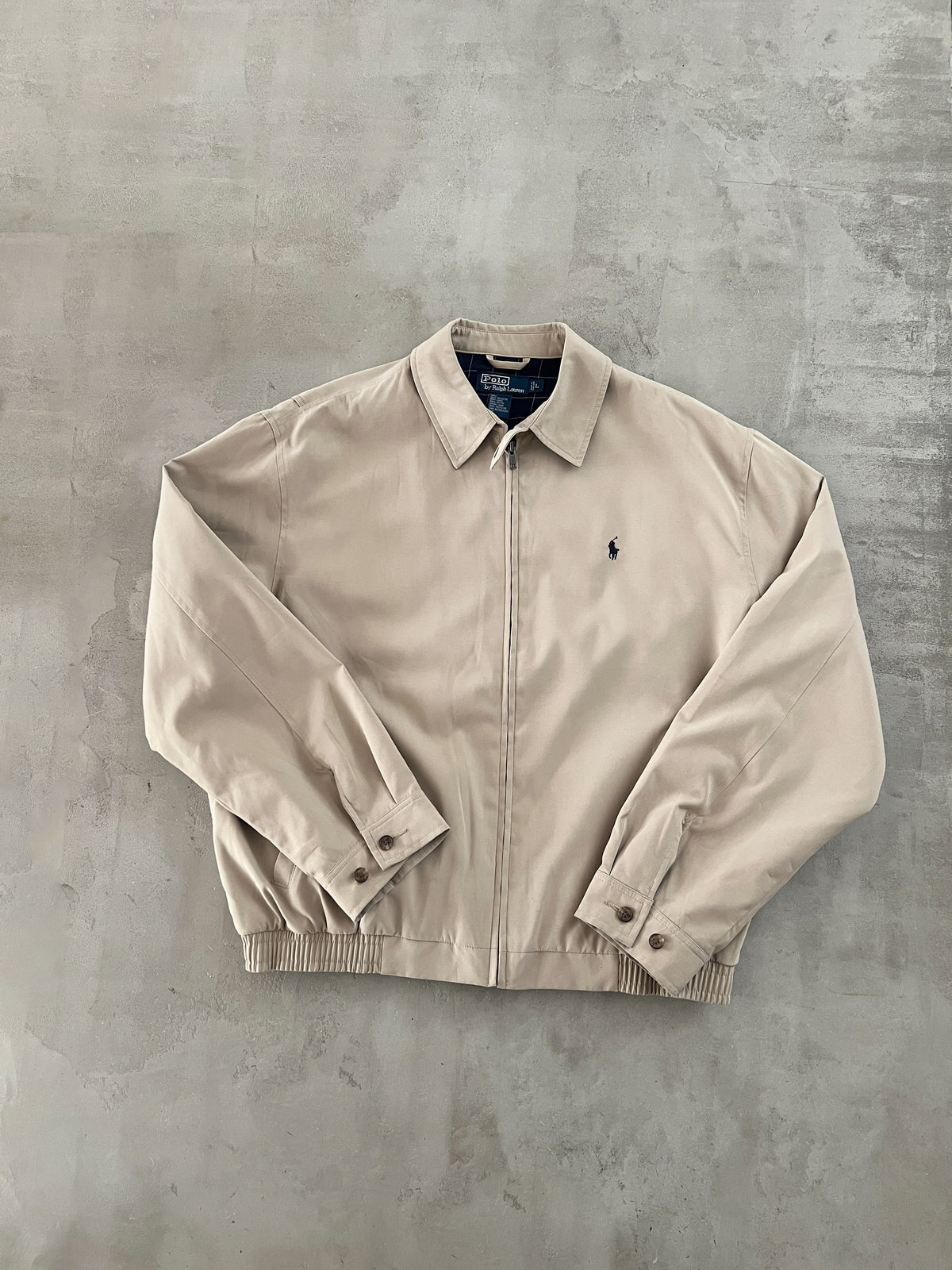 BEIGE RALPH LAUREN JACKET - 2000S - L