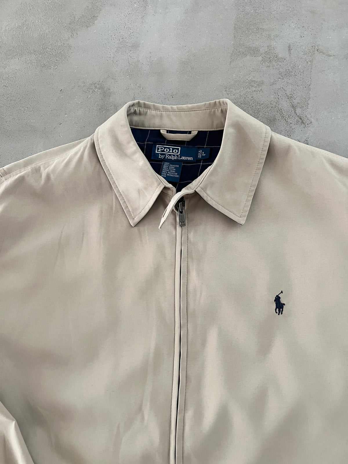 BEIGE RALPH LAUREN JACKET - 2000S - L