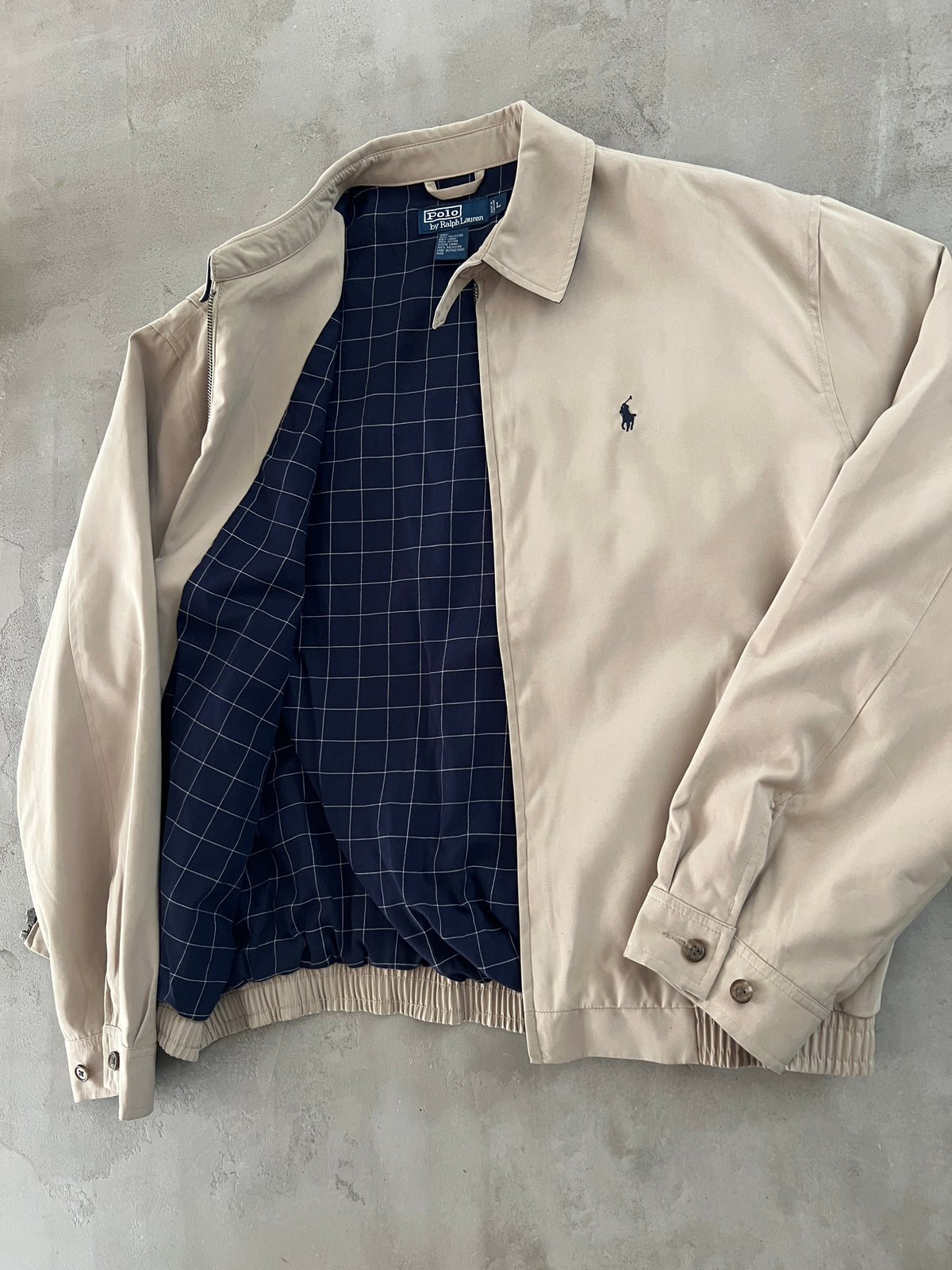 BEIGE RALPH LAUREN JACKET - 2000S - L