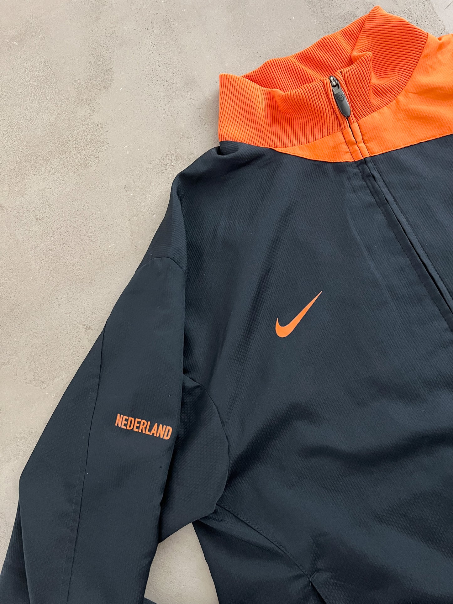 BLACK NETHERLANDS NIKE TRACKSUIT - 2000S - M