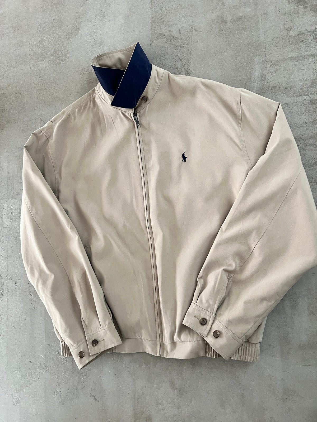 BEIGE RALPH LAUREN JACKET - 2000S - L