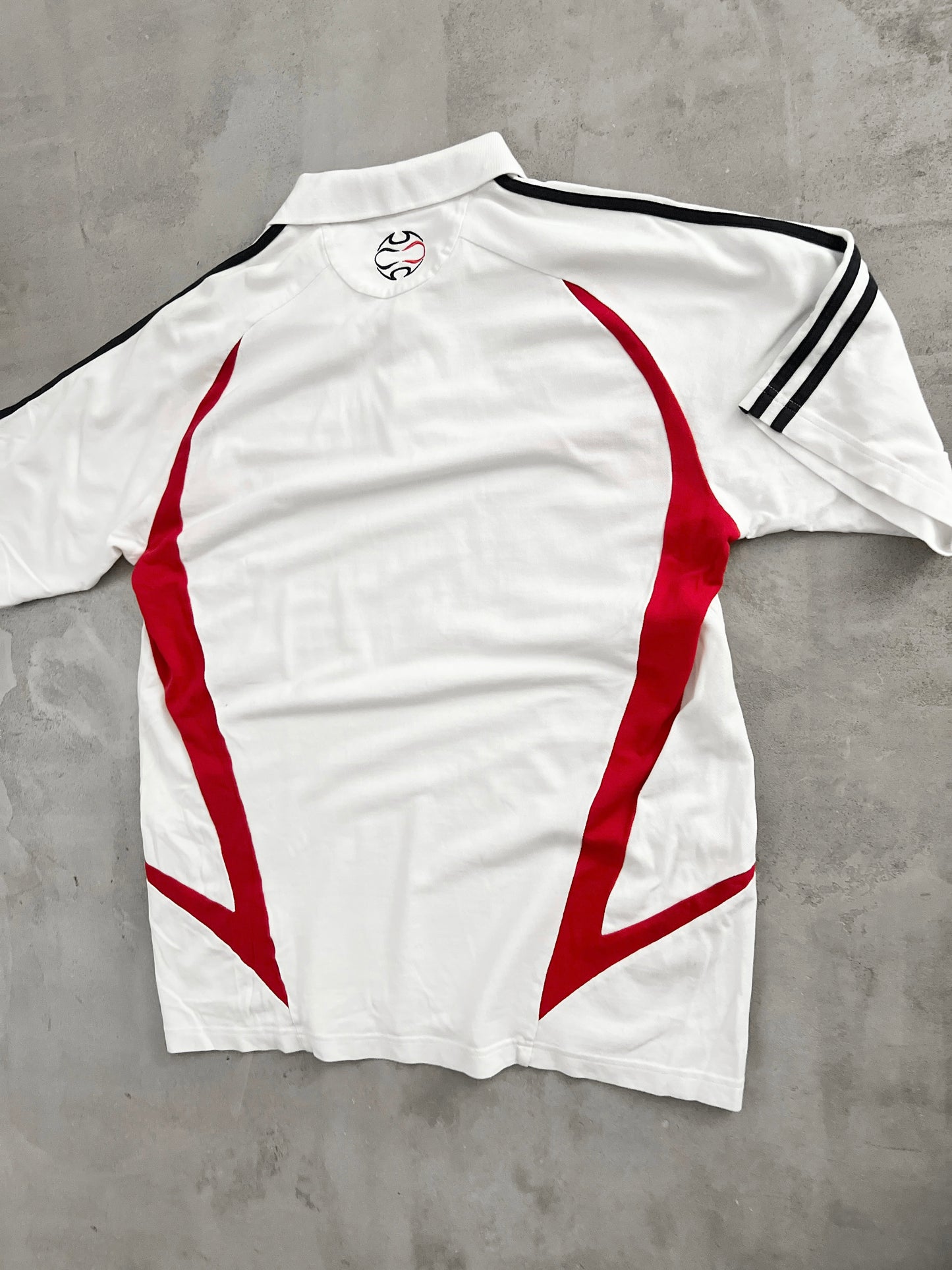 WHITE BAYERN MUNICH POLO - 2000S - XL