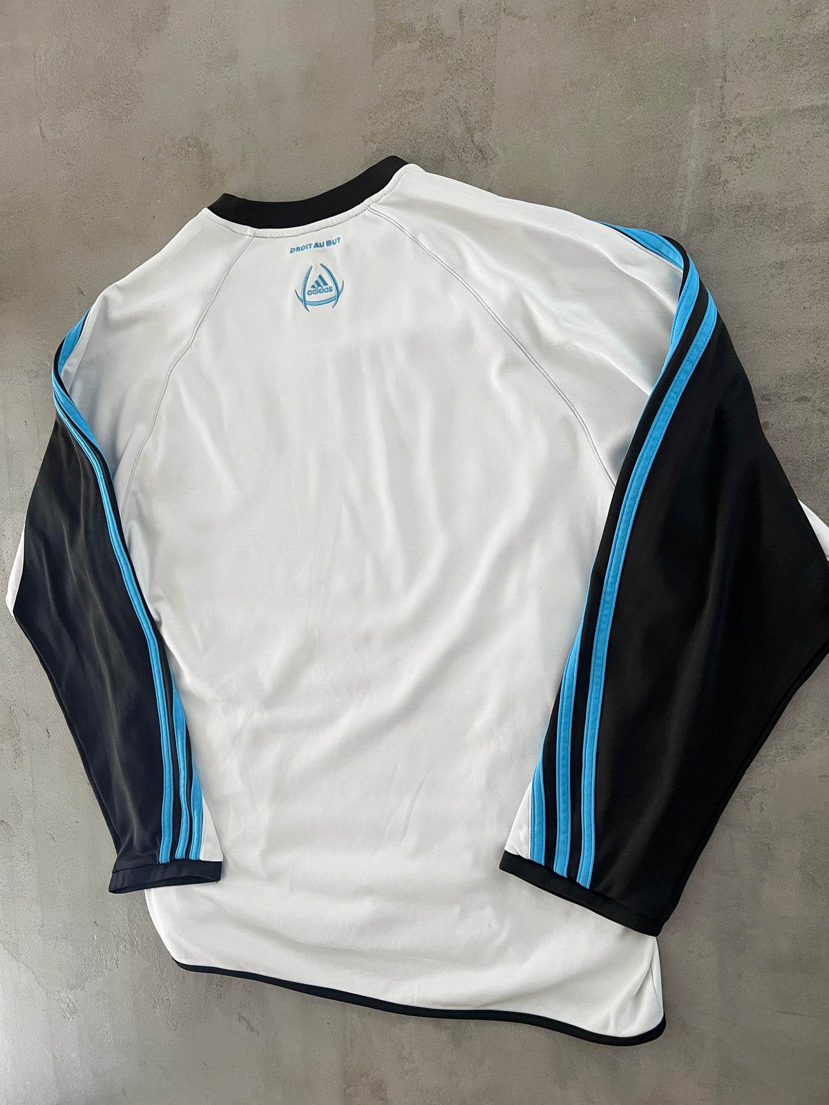 WHITE MARSEILLE LONGSLEEVE - 2000S - L