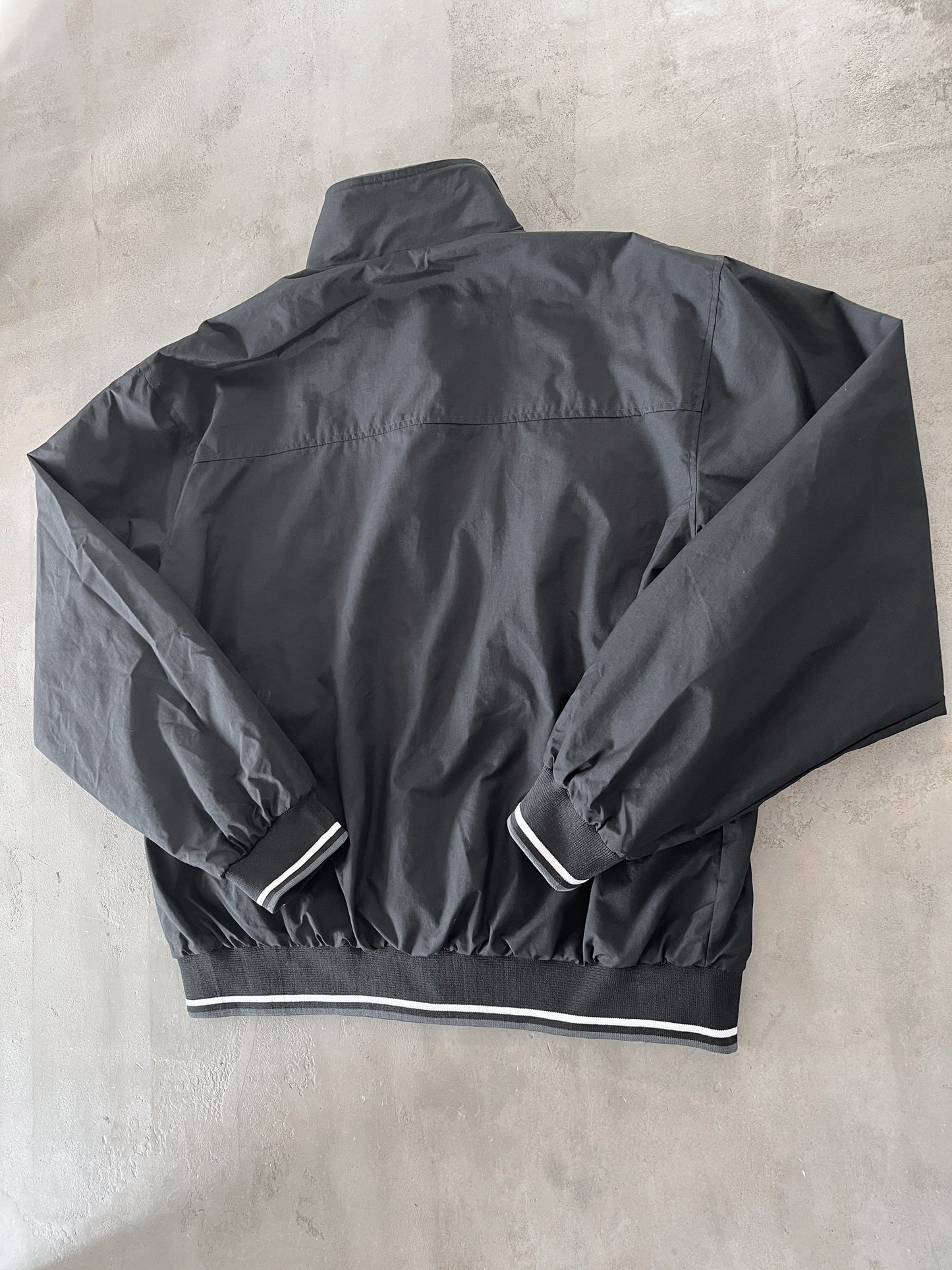 BLACK PORSCHE ITALY JACKET - 2000S - S