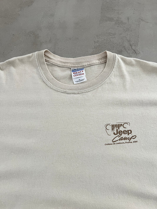 CREME JEEP FRANCE TEE - 2005 - L