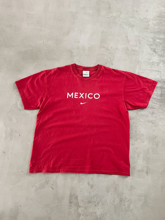 RED MEXICO NIKE TEE - 2000S - M
