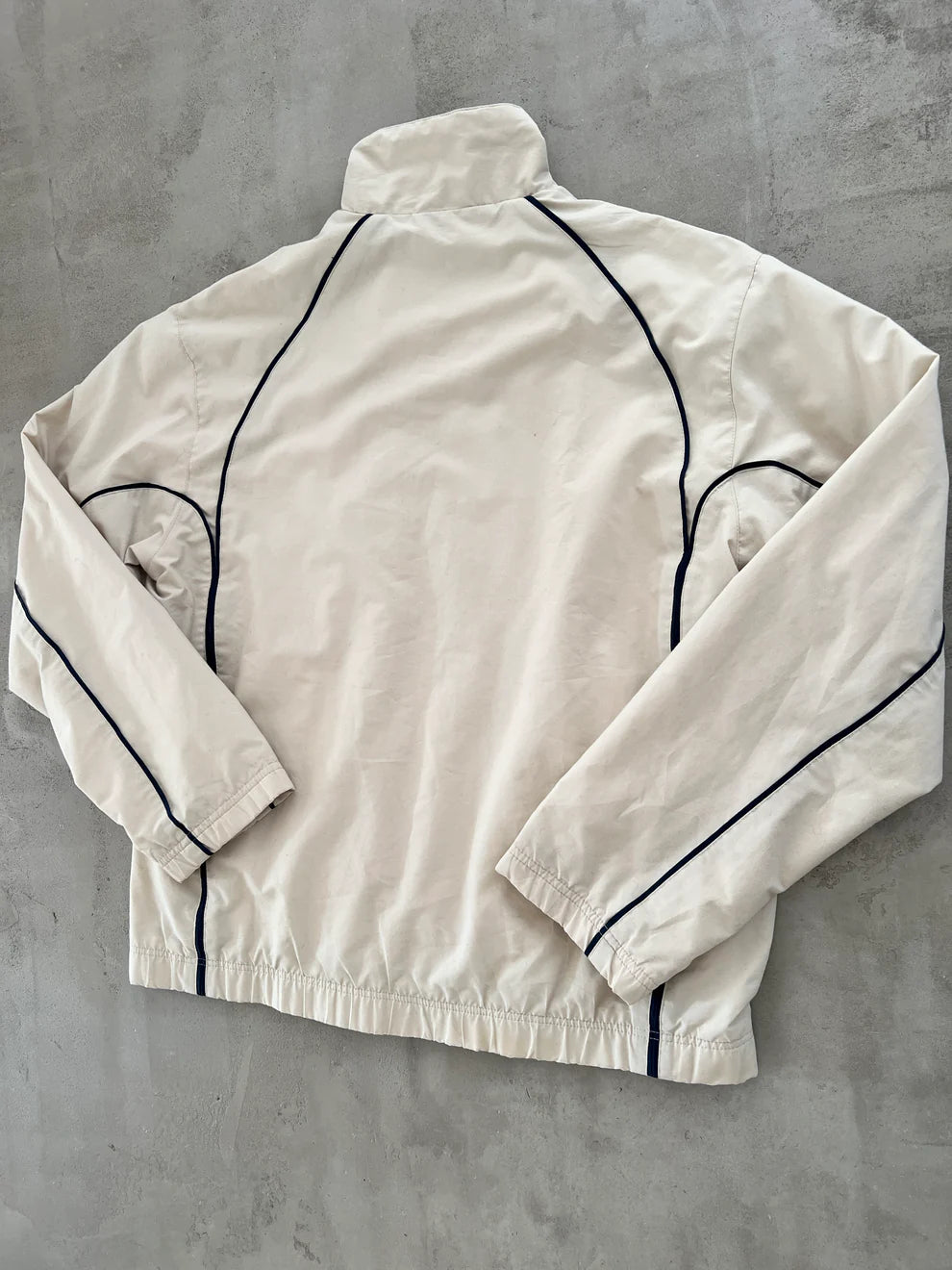 CREME NIKE TRACK JACKET - 2000S - M