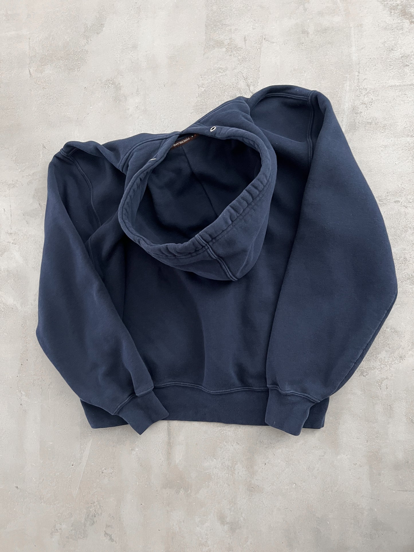 NAVY APPLE PROMO HOODIE - 1990S - M/S