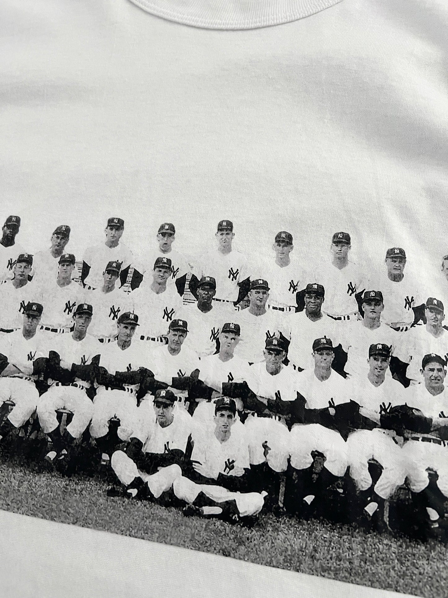 WHITE YANKEES RUSSELL TEE - 2000S - L