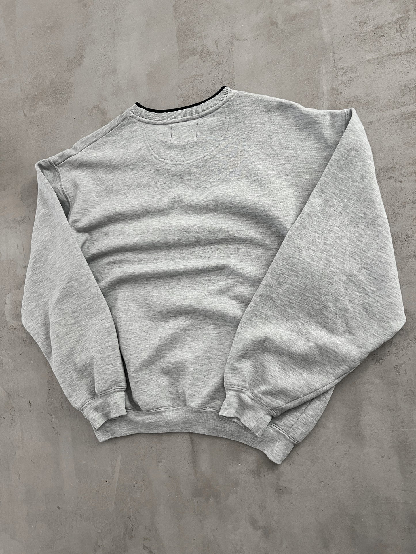 GREY NOKIA SOFTWARE SWEATER - 1990S - M