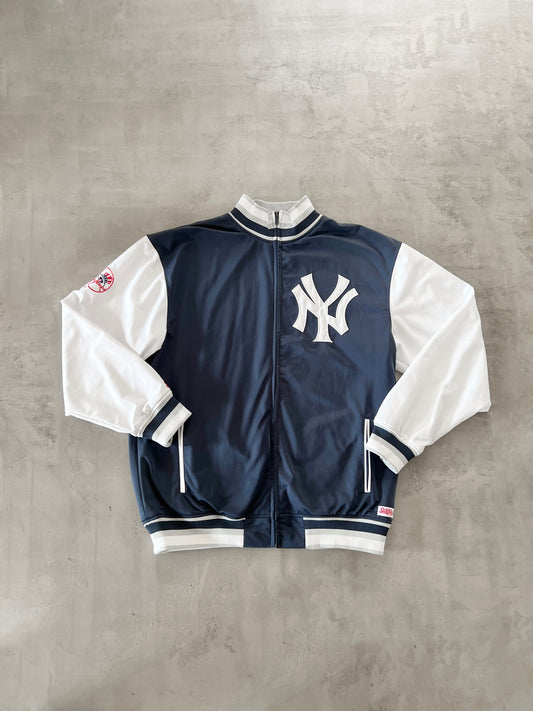NAVY YANKEES JACKET - 2000S - XL/L