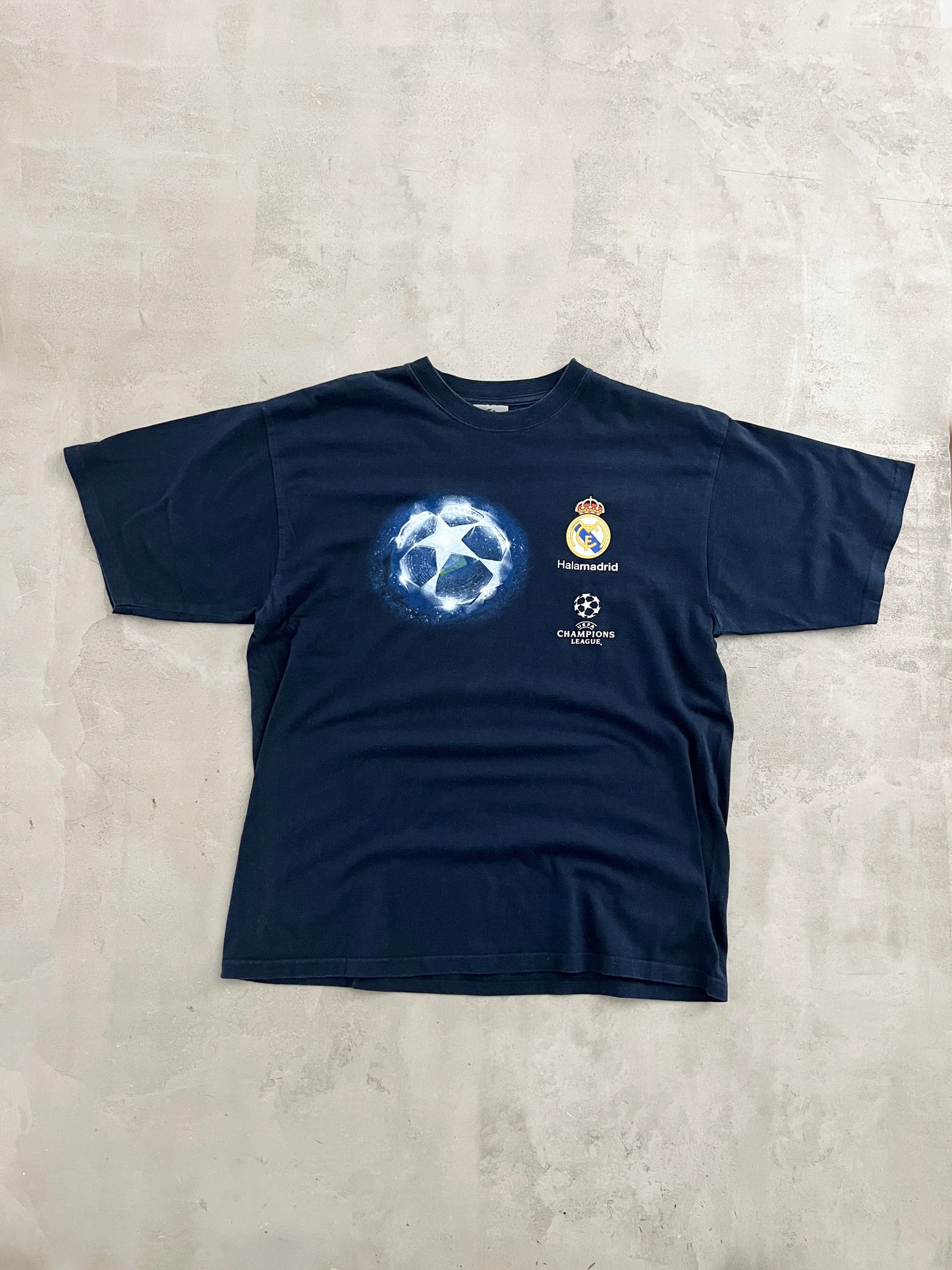 NAVY REAL MADRID CL TEE - 2000S - M