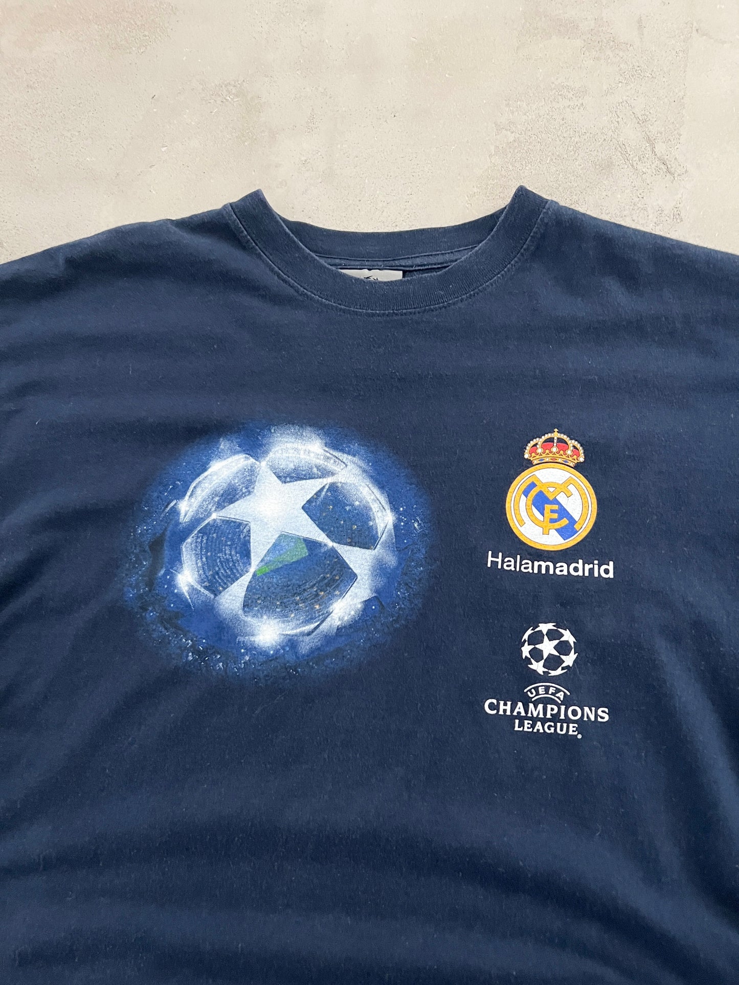 NAVY REAL MADRID CL TEE - 2000S - M