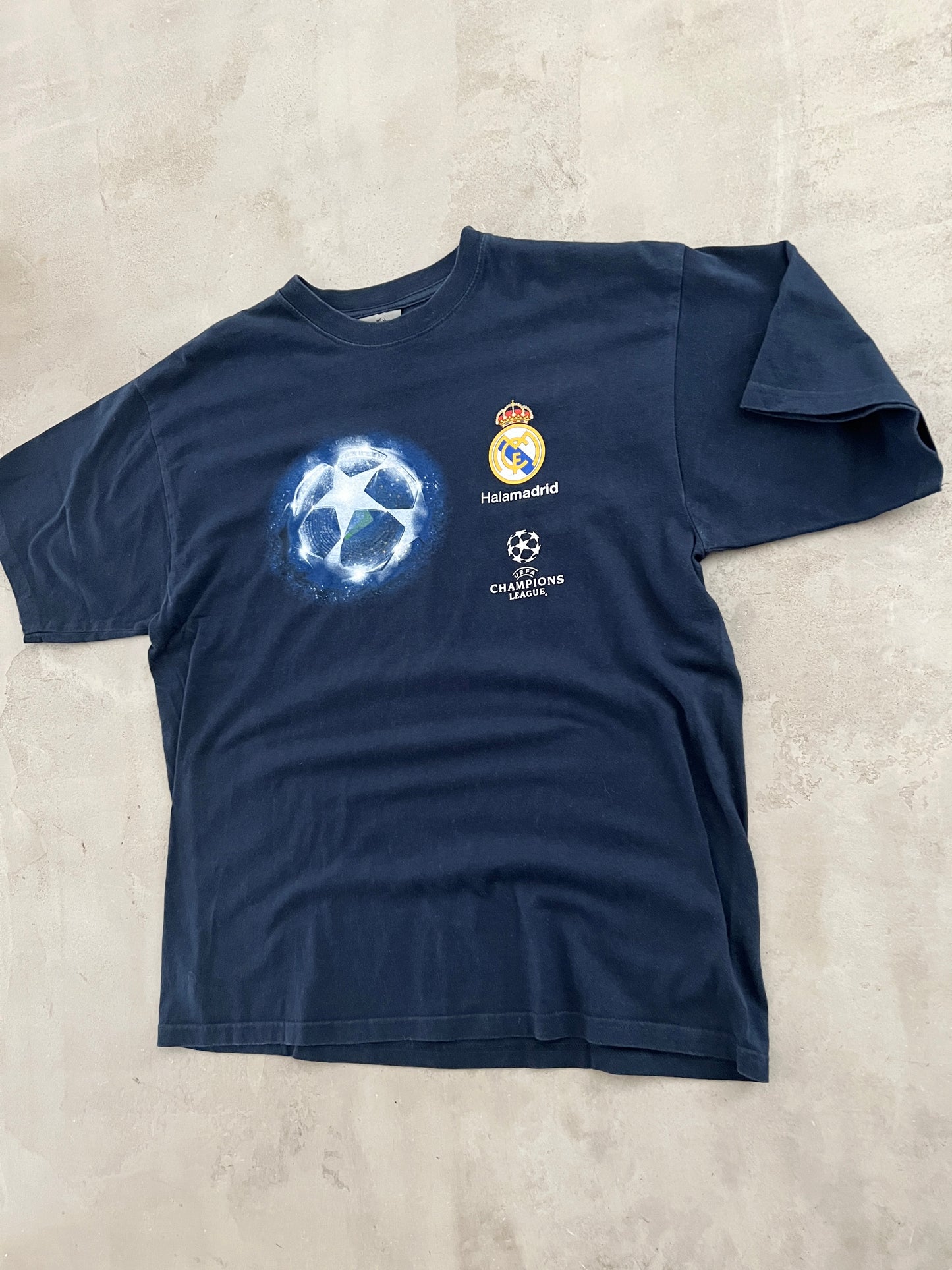 NAVY REAL MADRID CL TEE - 2000S - M