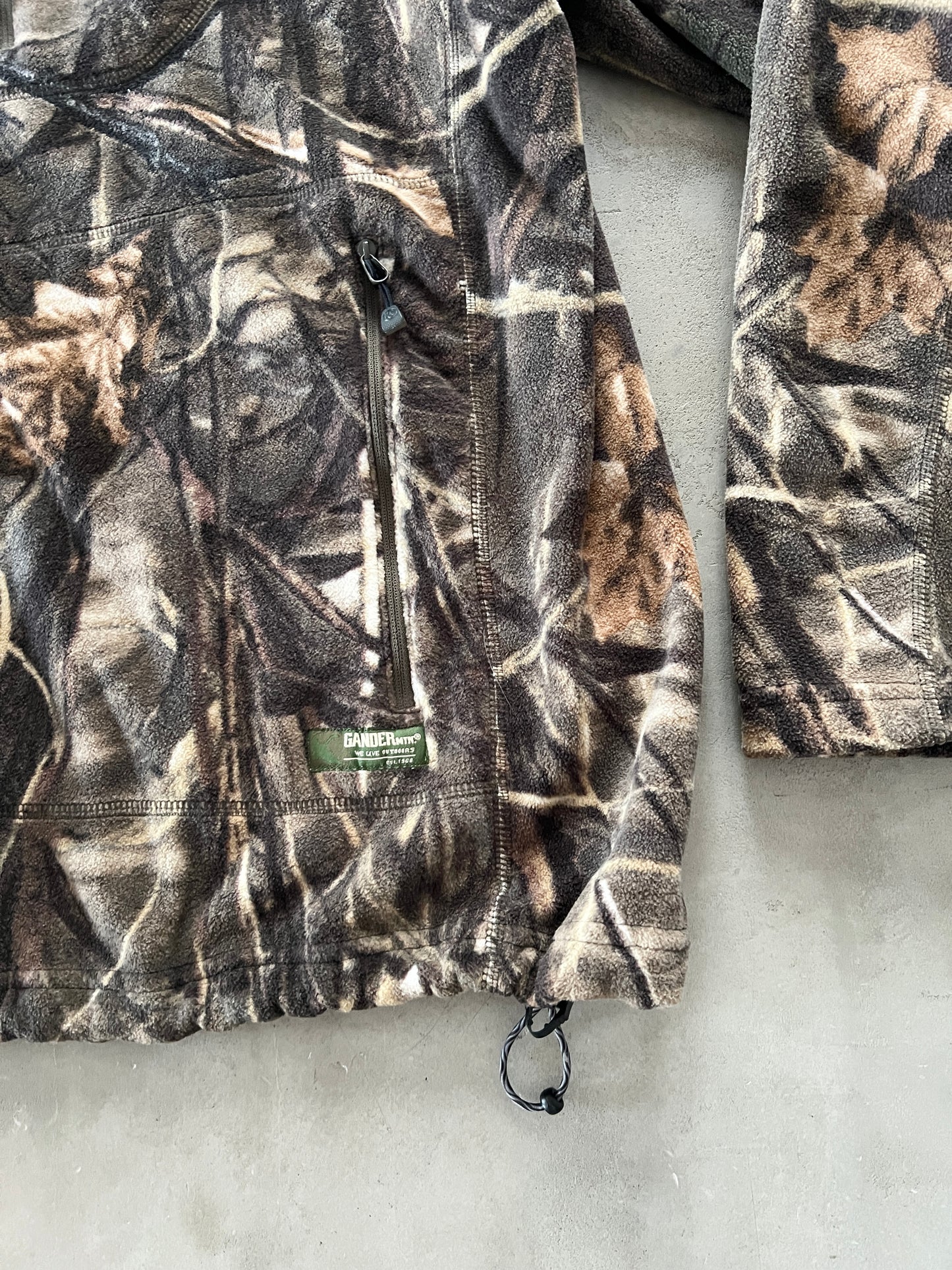 CAMO FLEECE JACKET - 2000S - XL