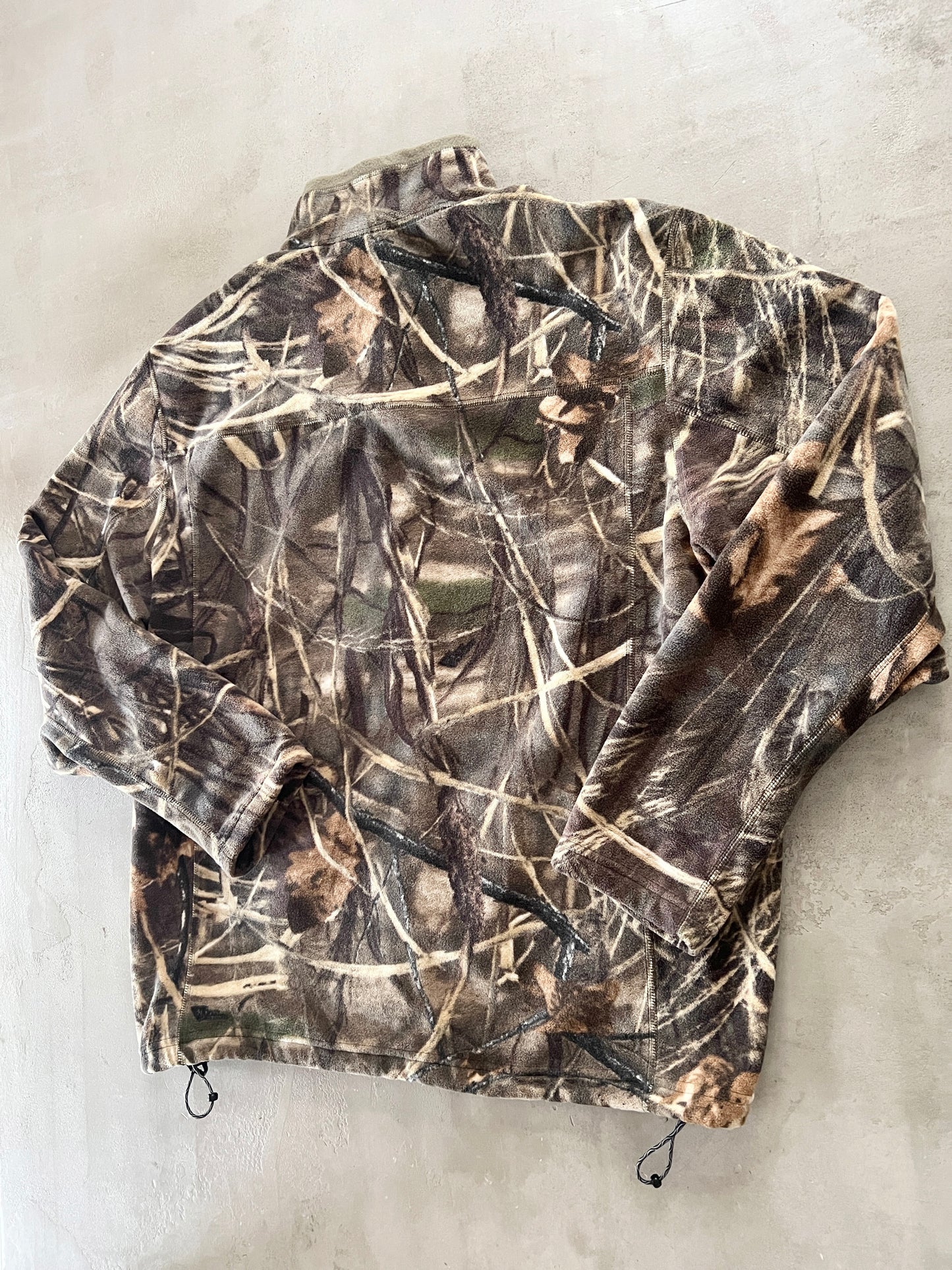 CAMO FLEECE JACKET - 2000S - XL