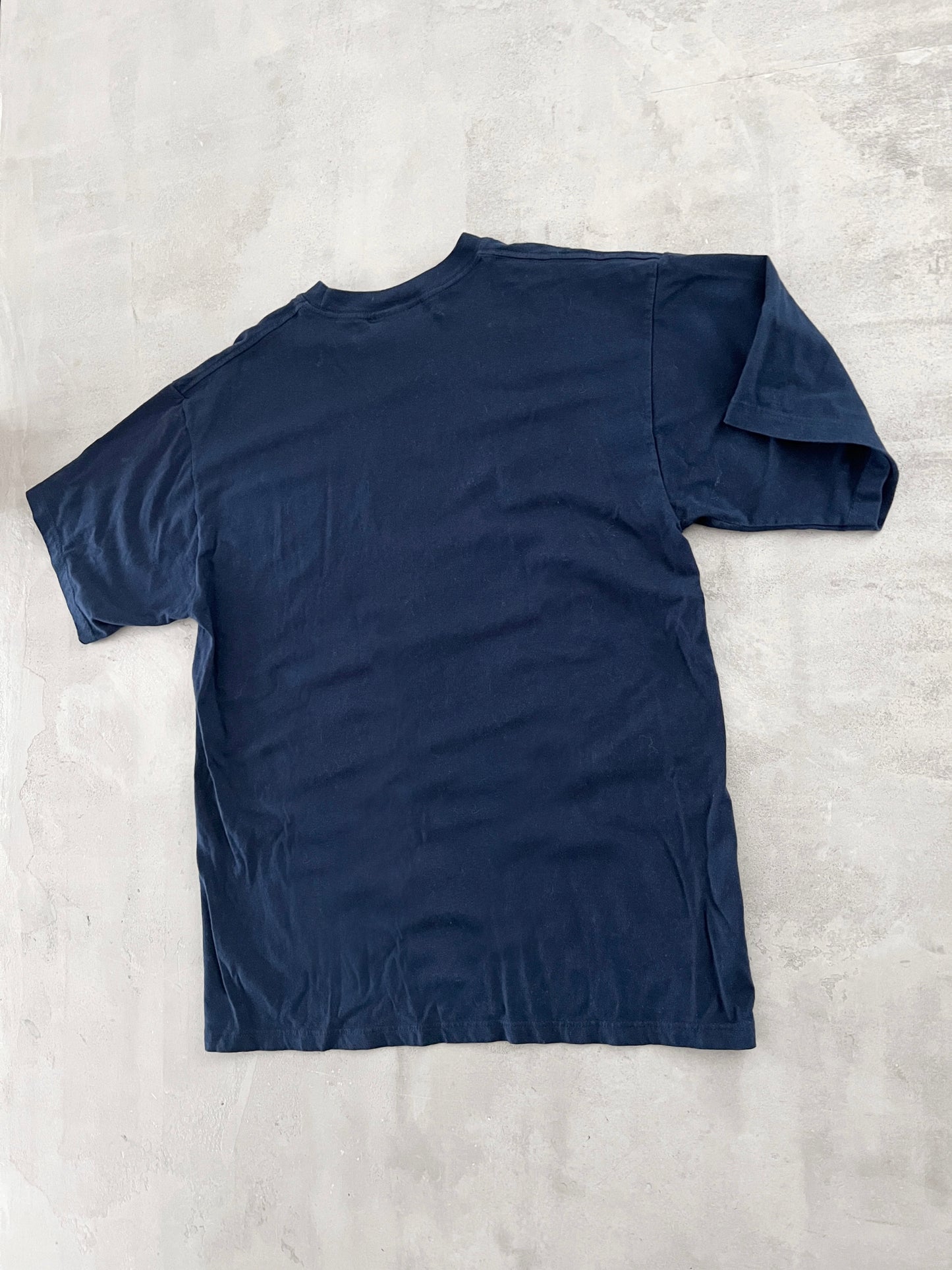 NAVY BRUCE LEE TEE - 1990S - L/M
