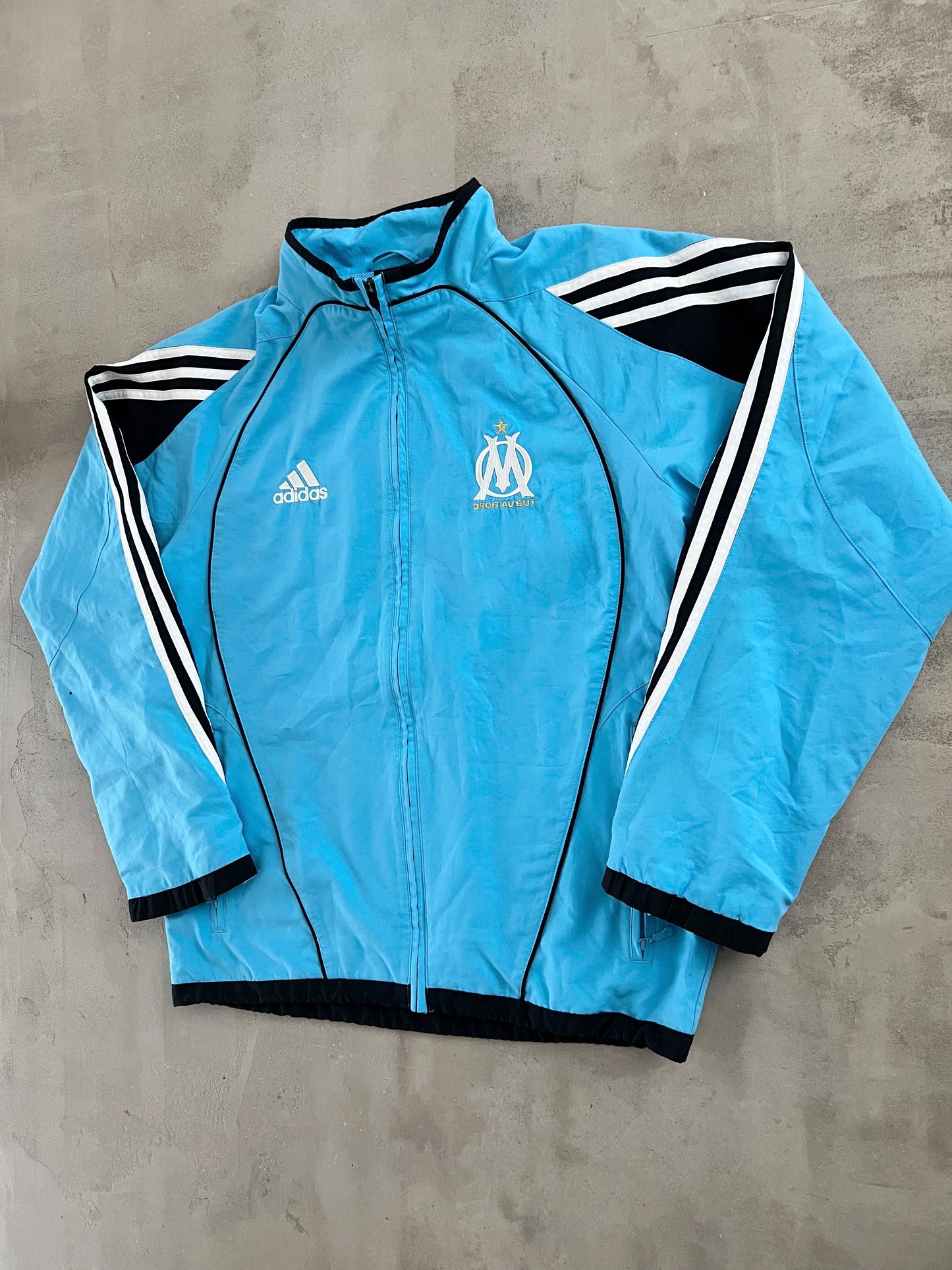 BABY BLUE MARSEILLE TRACK JACKET - 2000S - S