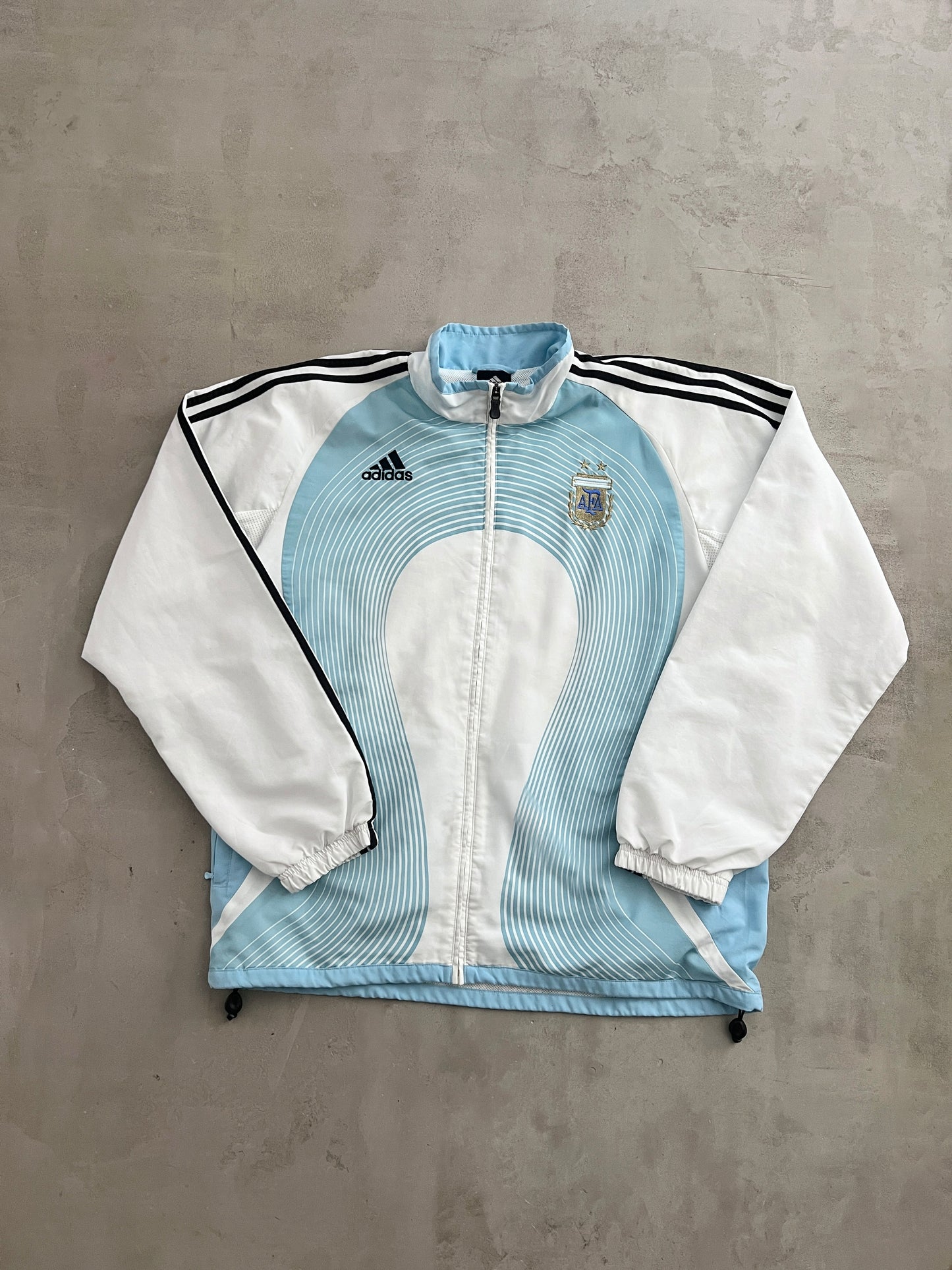 BABY BLUE/WHITE ARGENTINA JACKET - 2005 - L