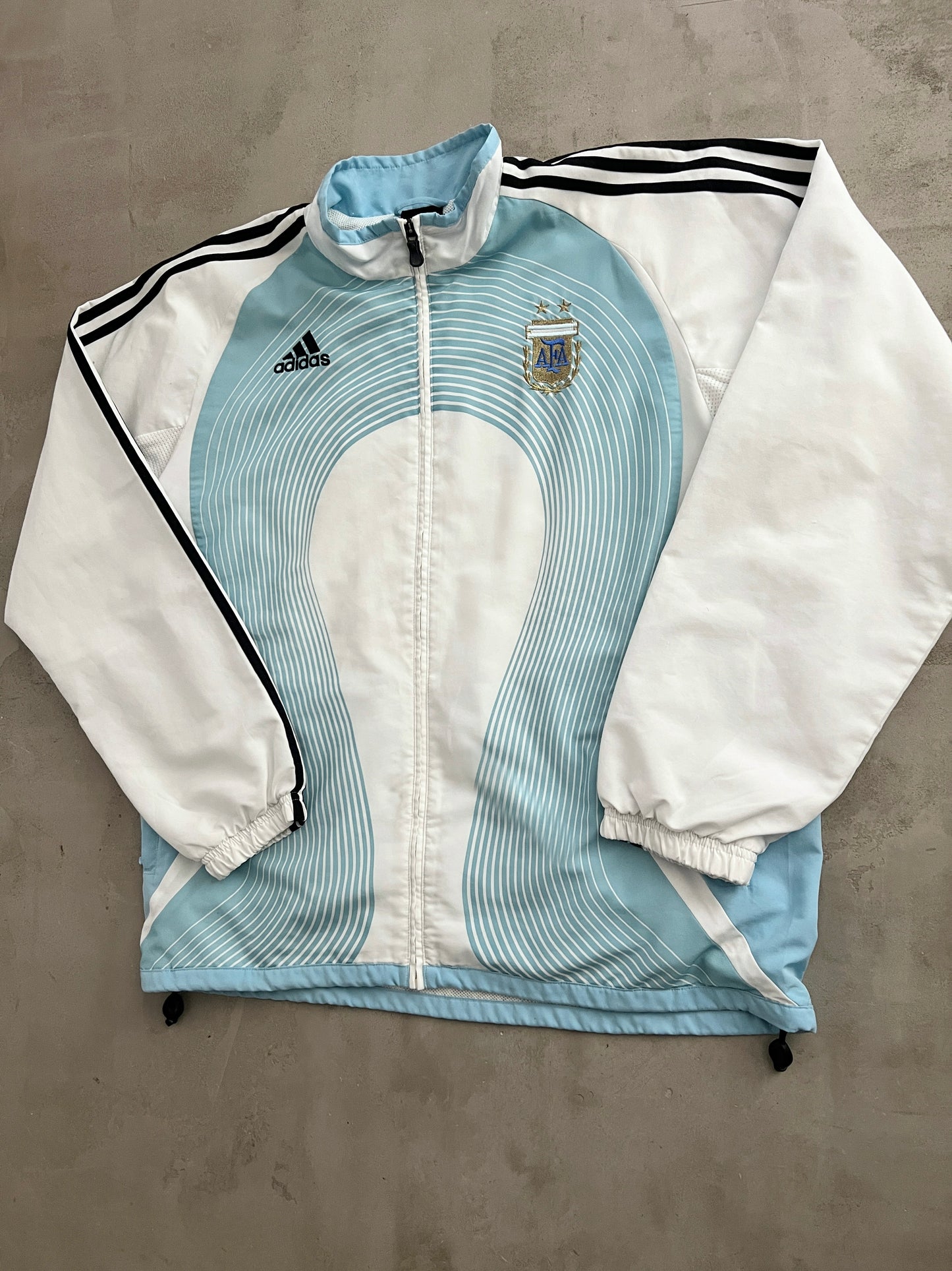 BABY BLUE/WHITE ARGENTINA JACKET - 2005 - L
