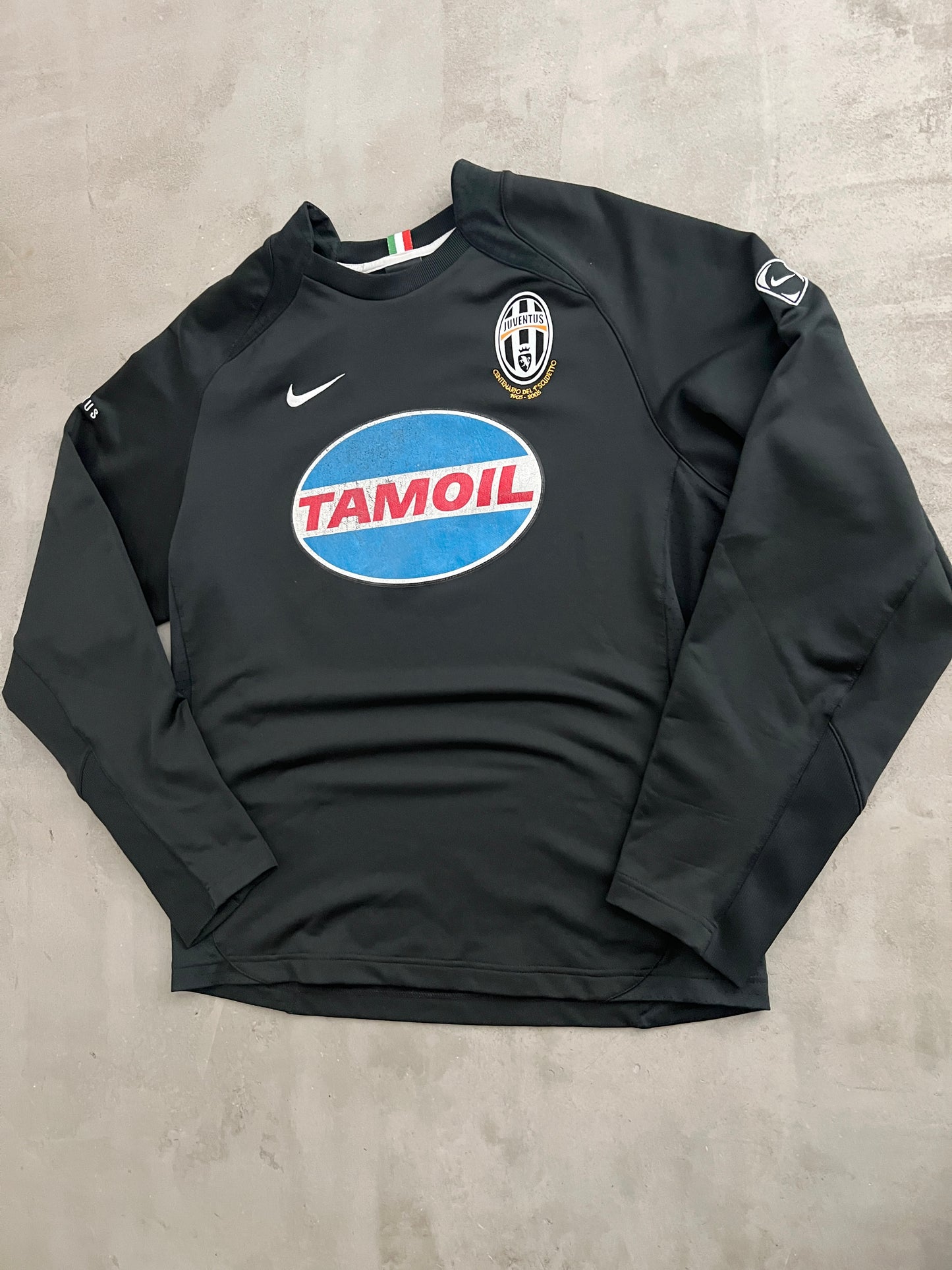 BLACK JUVENTUS NIKE SWEATER - 2000S - L/M
