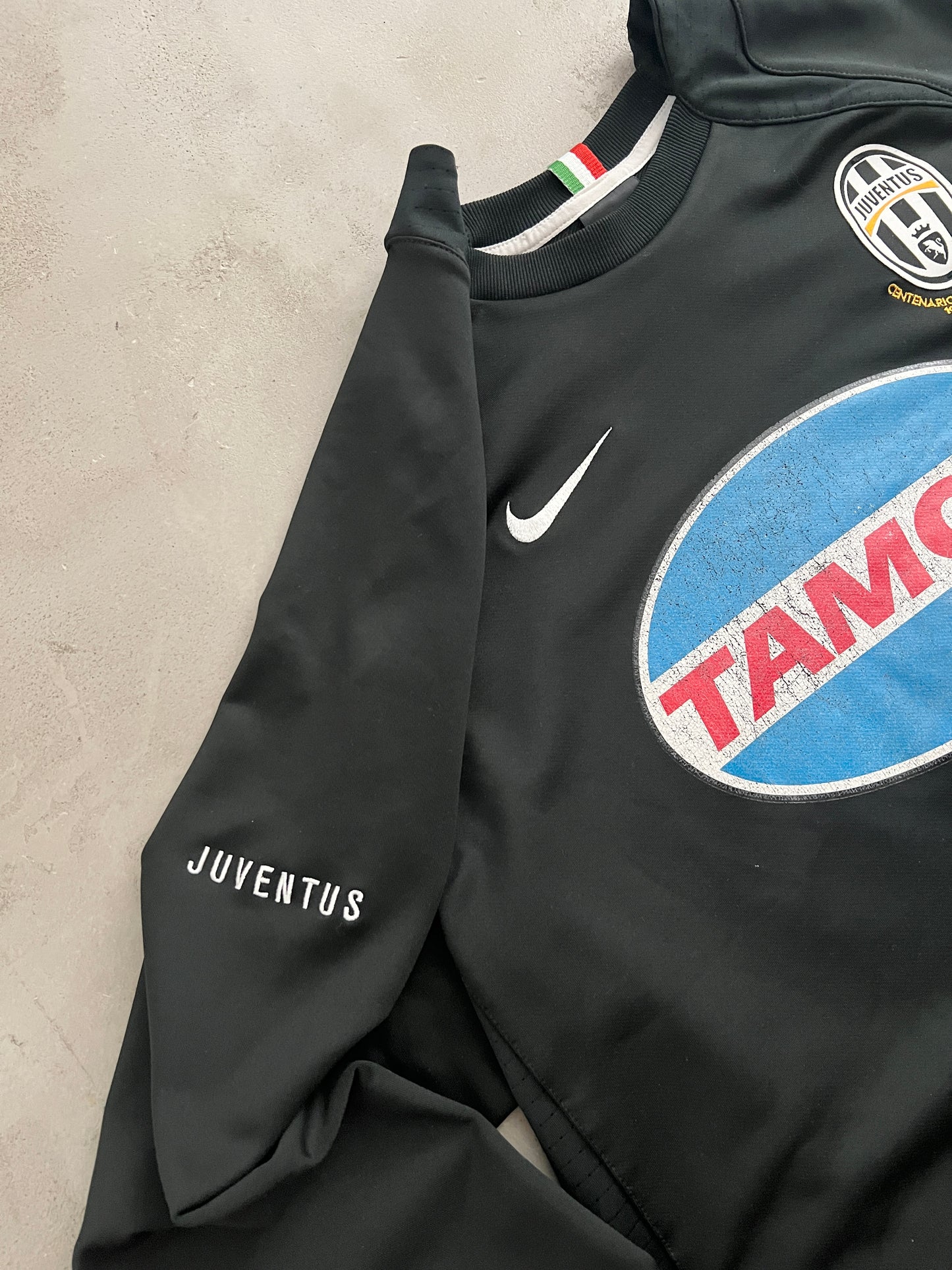 BLACK JUVENTUS NIKE SWEATER - 2000S - L/M