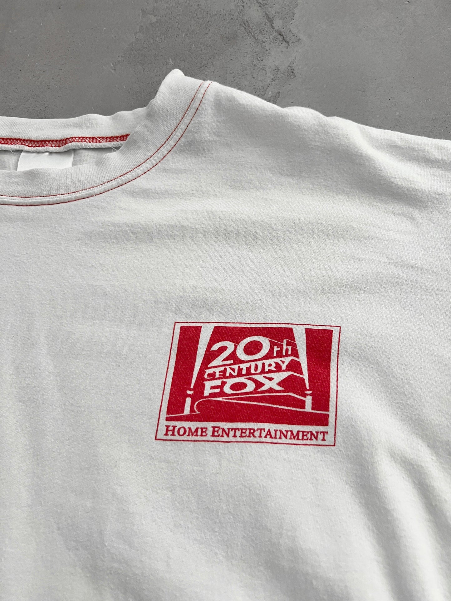 WHITE CENTURY FOX STAFF TEE - 1990S - S/M