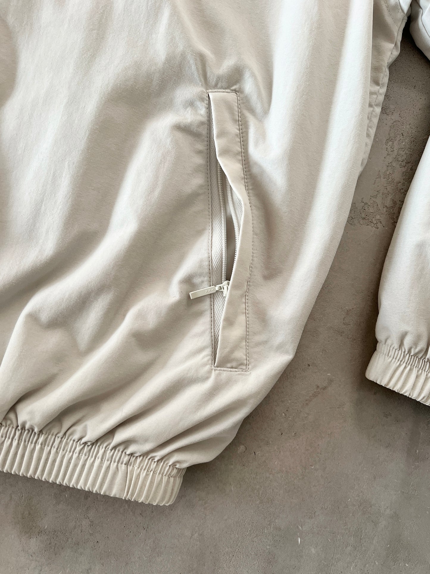 CREME NIKE TRACK JACKET - 2000S - M