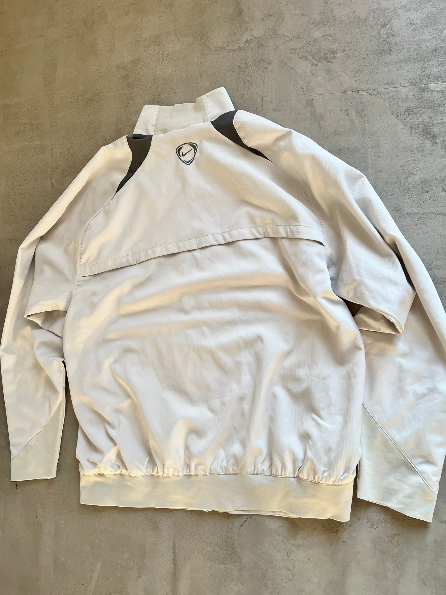 CREME NIKE TRACK JACKET - 2000S - XL/L