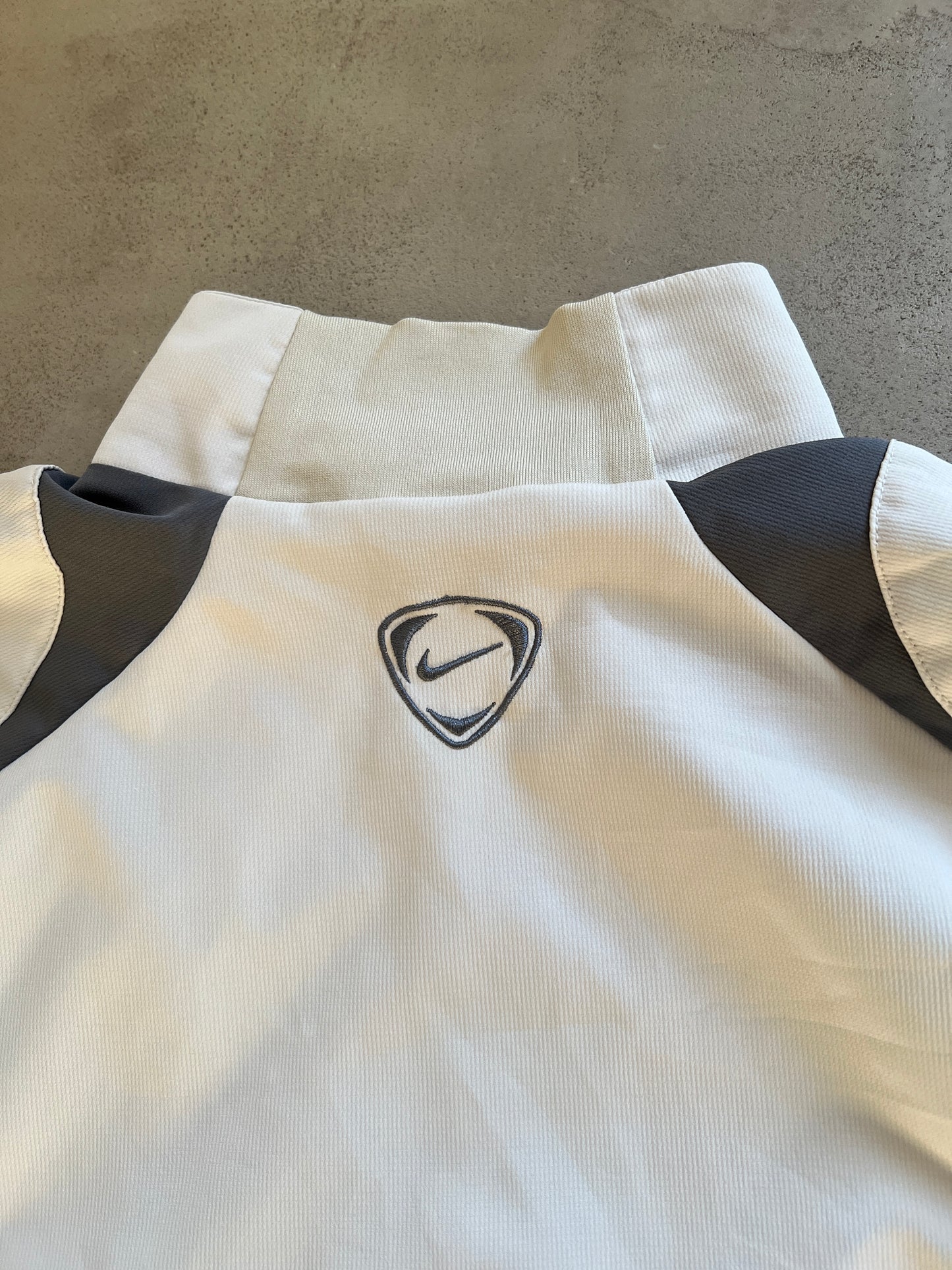 CREME NIKE TRACK JACKET - 2000S - XL/L