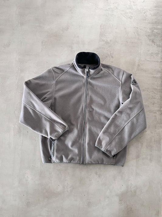 BEIGE NIKE ACG FLEECE JACKET - 2000S - M