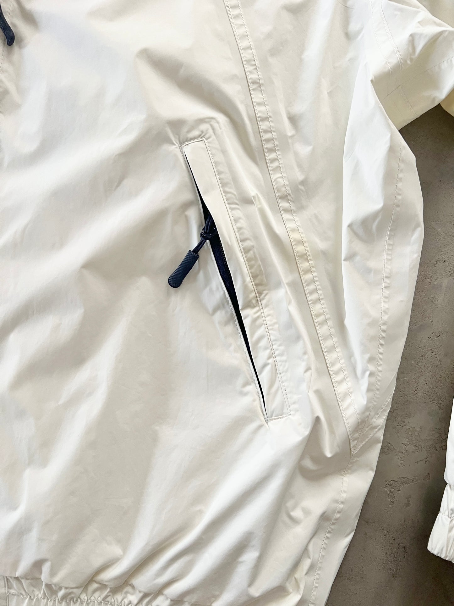 CREME ROLEX YACHT JACKET - 2000S - L