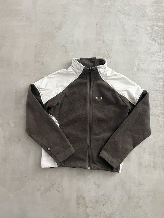 MOCHA/CREME OAKLEY FLEECE - 1990S - S
