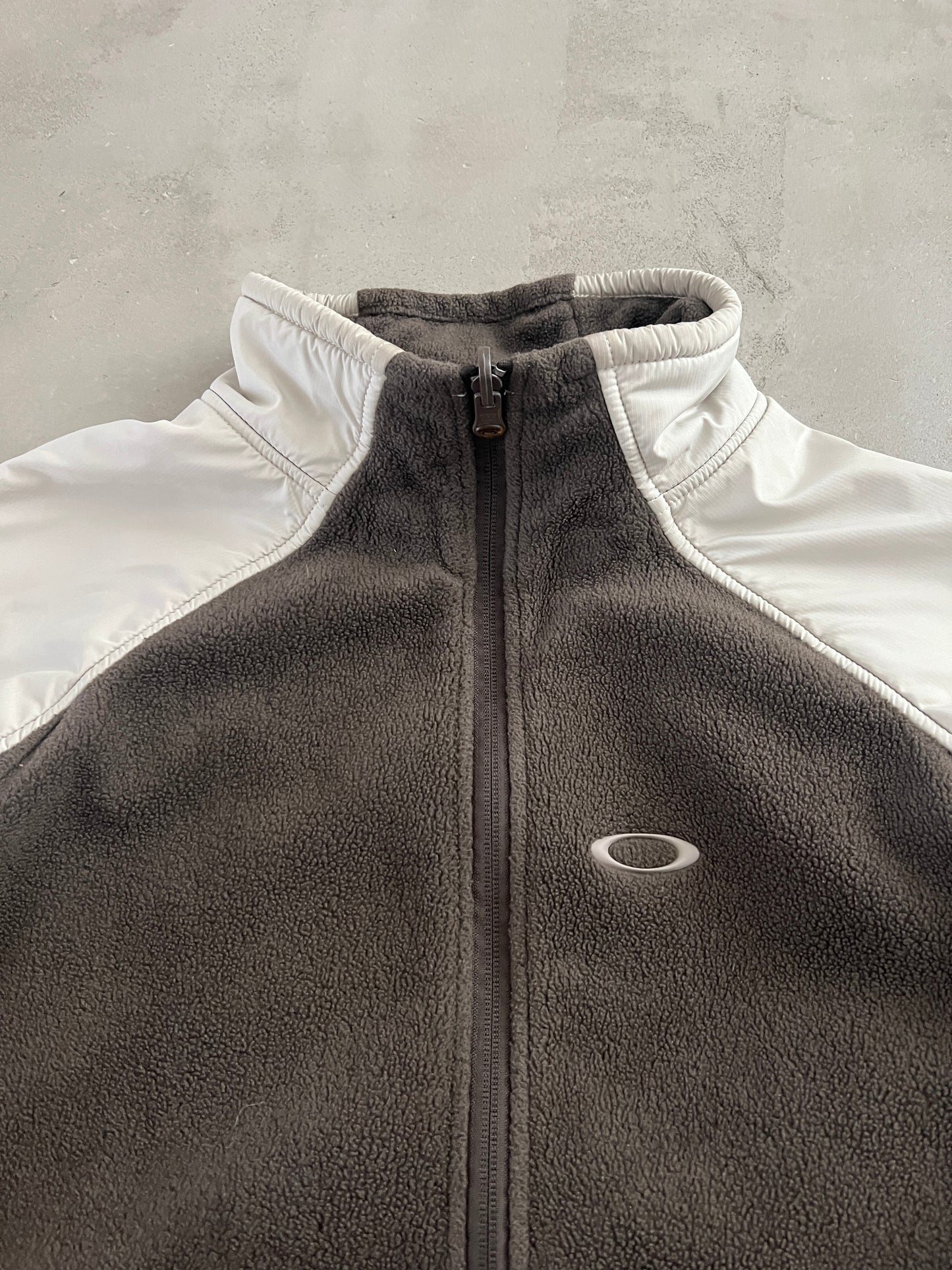 MOCHA/CREME OAKLEY FLEECE - 1990S - S