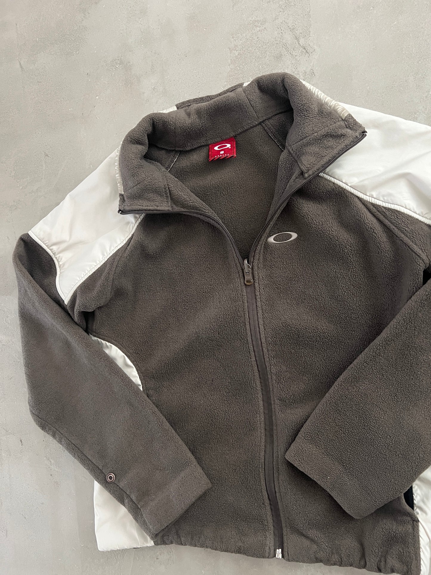 MOCHA/CREME OAKLEY FLEECE - 1990S - S