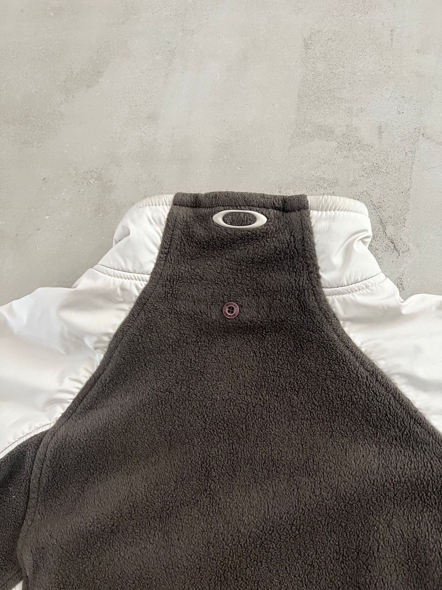MOCHA/CREME OAKLEY FLEECE - 1990S - S