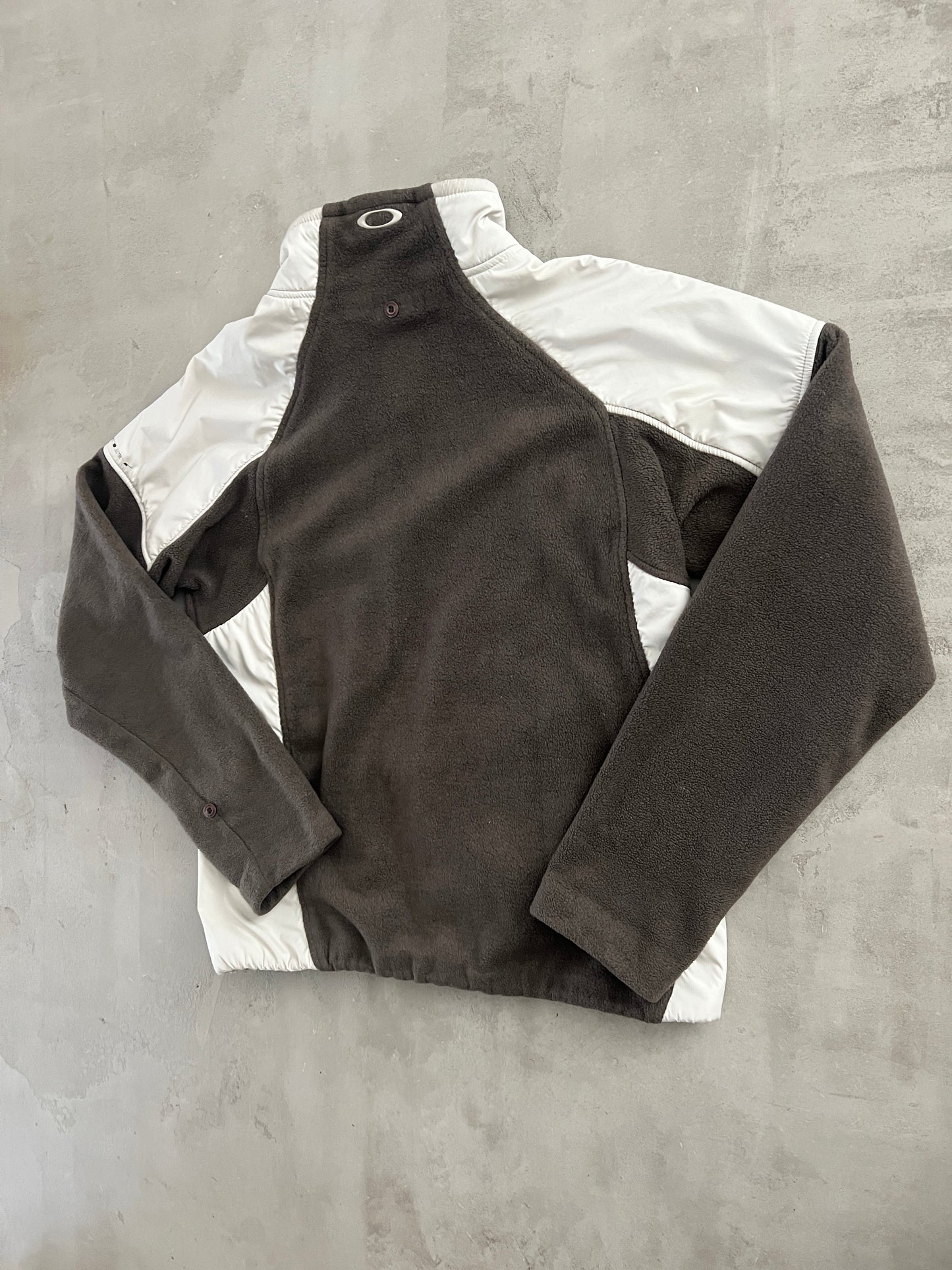 MOCHA/CREME OAKLEY FLEECE - 1990S - S