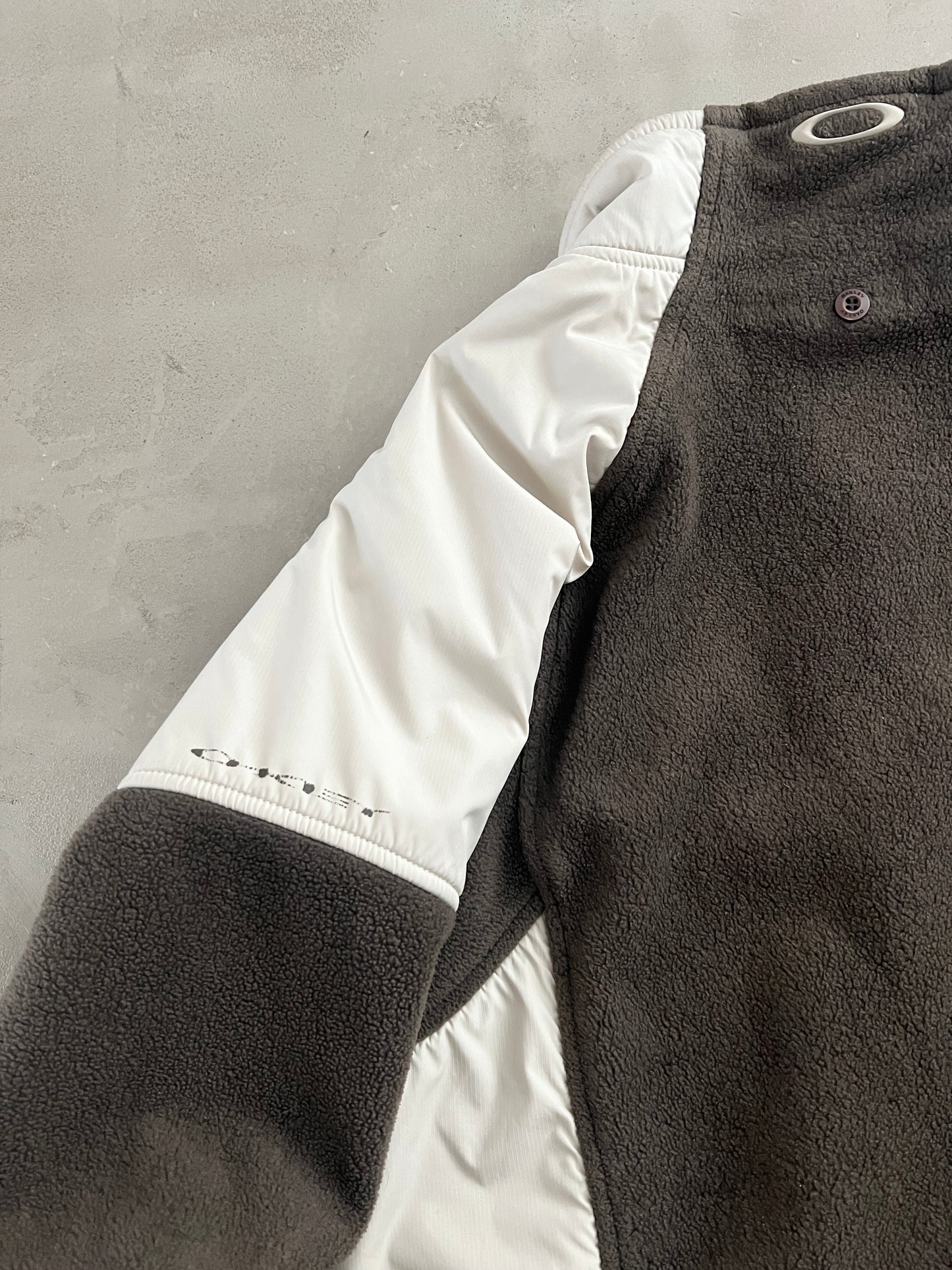 MOCHA/CREME OAKLEY FLEECE - 1990S - S