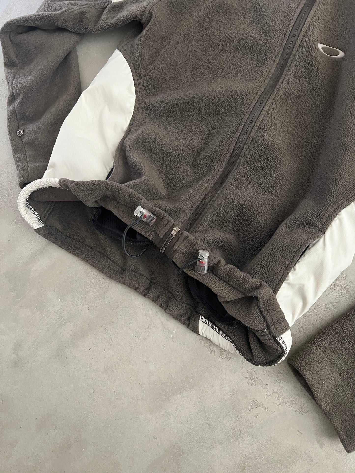 MOCHA/CREME OAKLEY FLEECE - 1990S - S