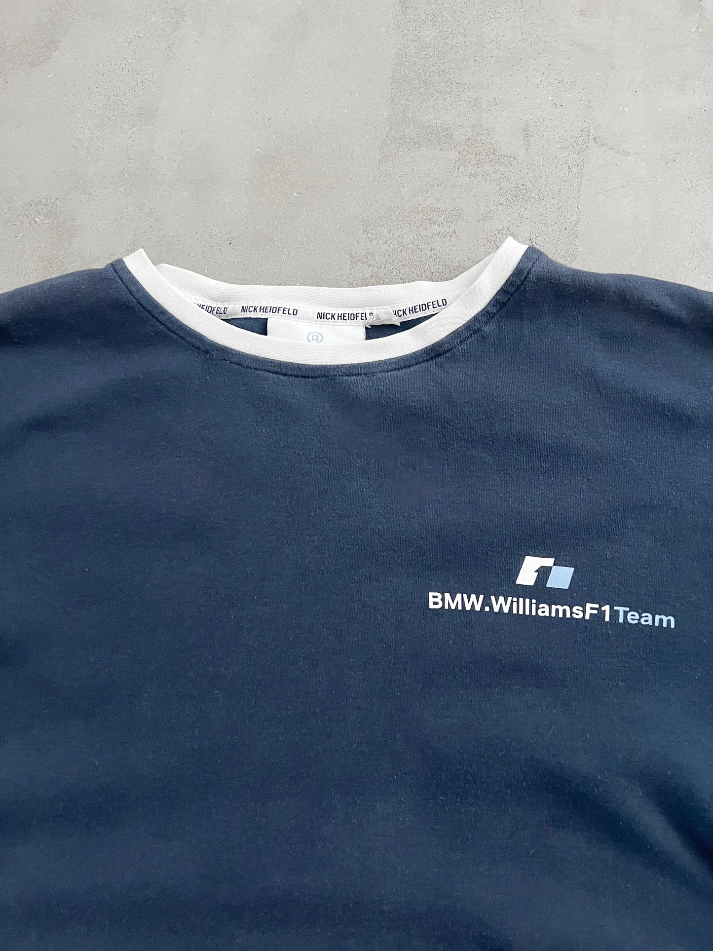 NAVY BMW LONGSLEEVE - 2000S - M