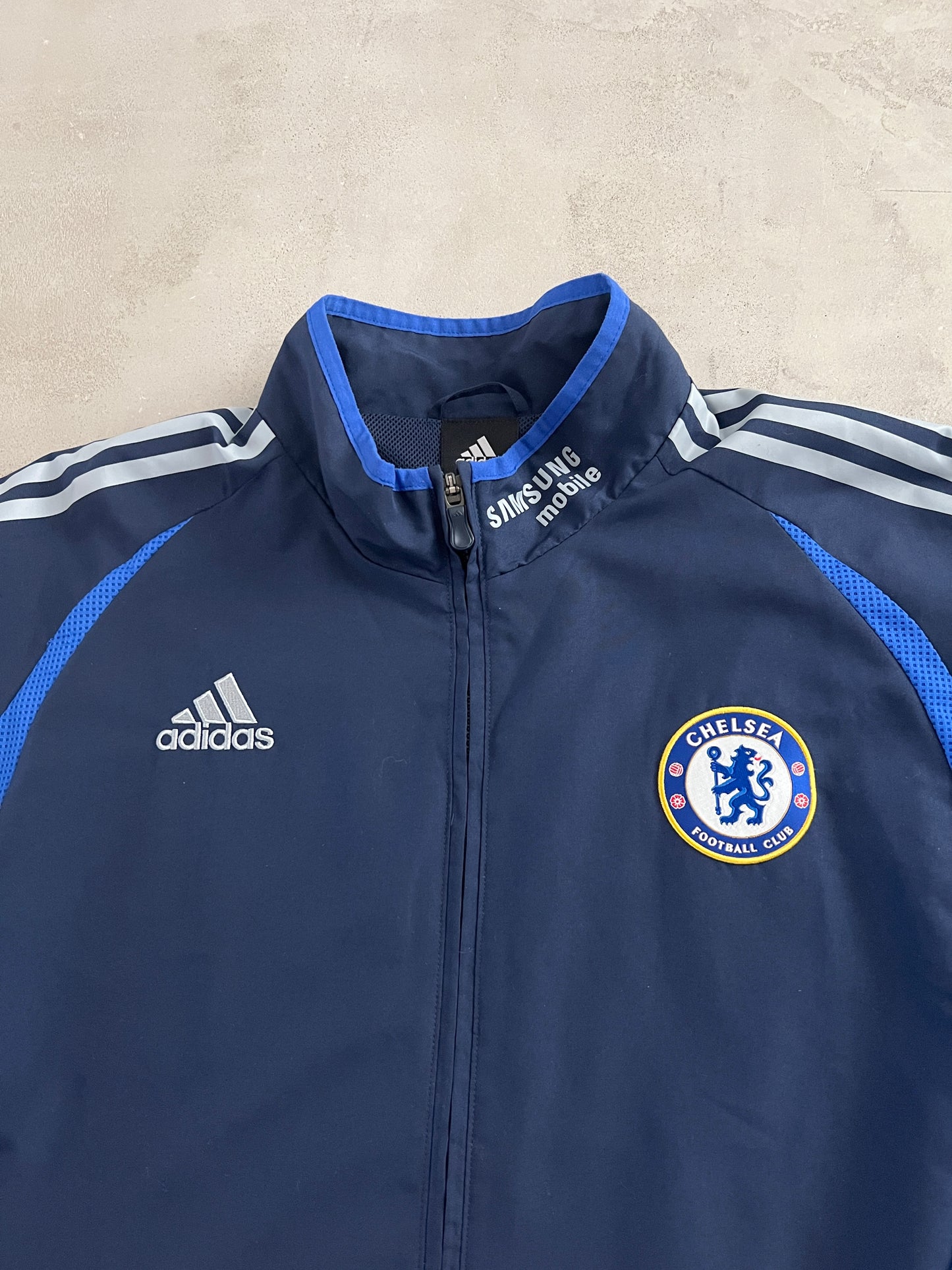 NAVY CHELSEA TRACK JACKET - 2000S - XL
